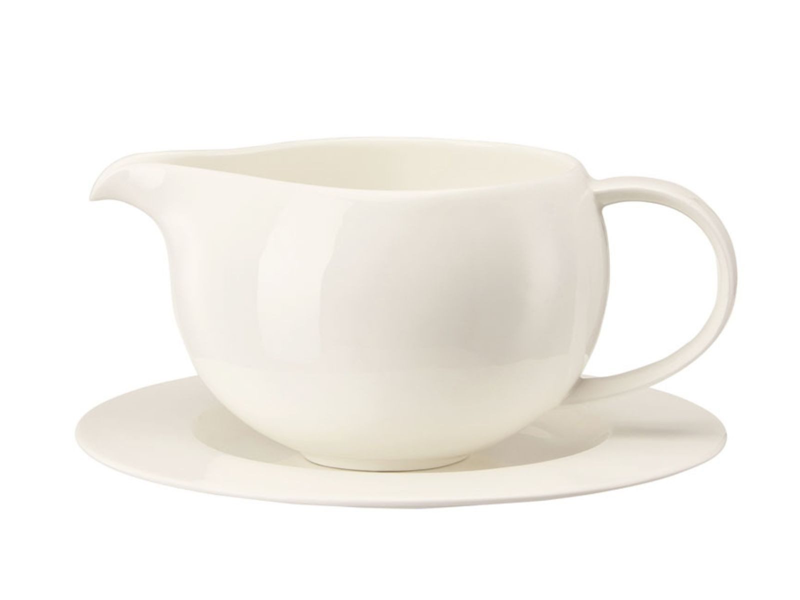 Rosenthal Sauciere Brillance Weiss Sauciere 2tlg, Bone China, (Saucieren), Saucieren