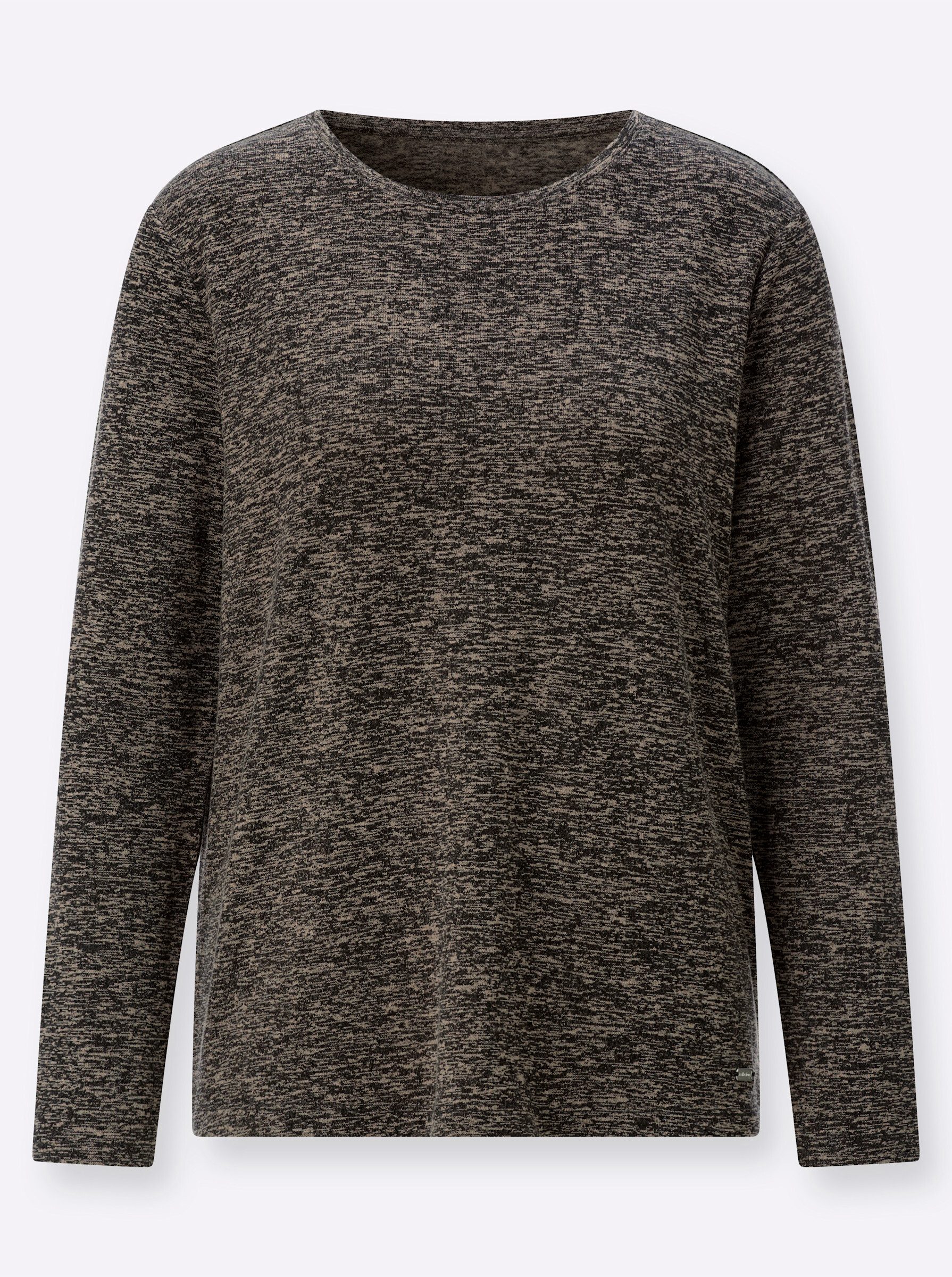 T-Shirt Rundhals-Shirt Langarm