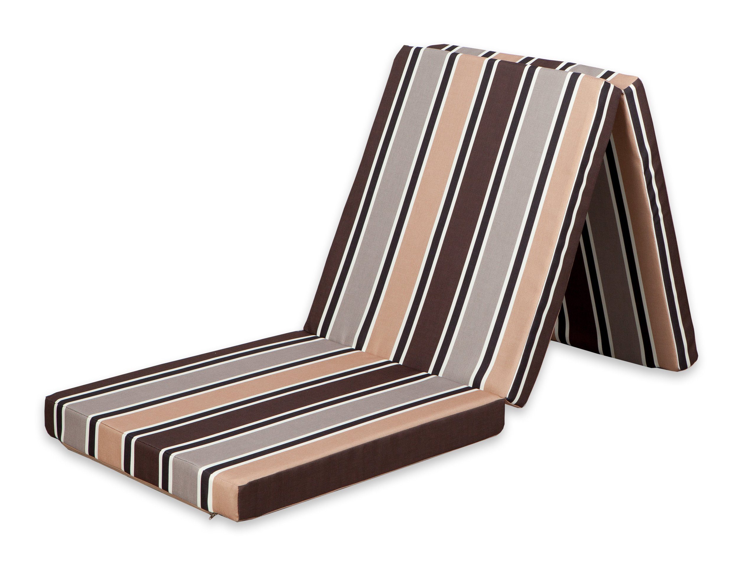 Klappmatratze Klappmatratze (Matratze 195x65x5+Tasche+Deko Kissen 55x30), günstig online kaufen