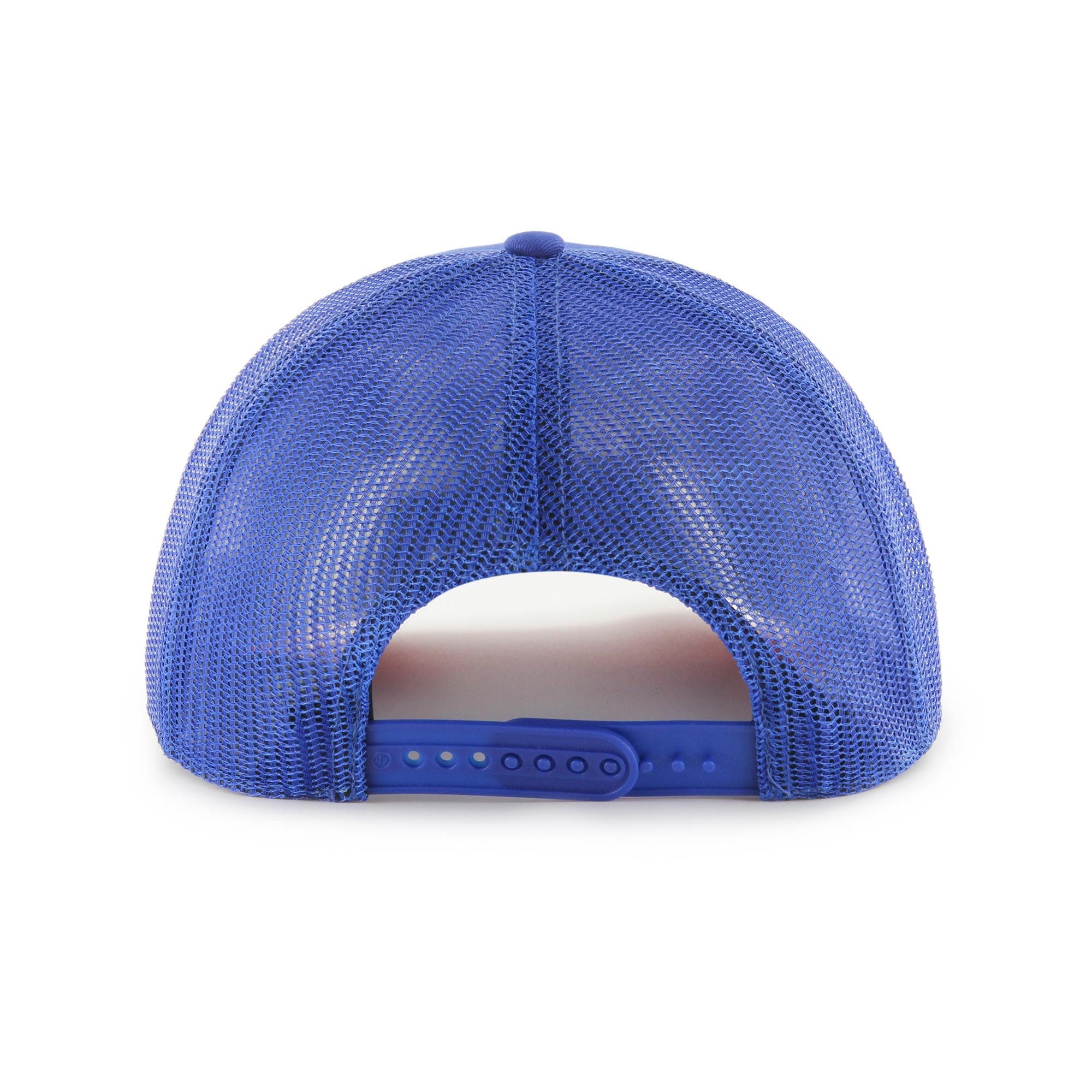 '47 Brand Trucker Cap '47 Brand NFL Cap NEW YORK GIANTS '47 Hardline Trucker RF Royal (Basecap, Basecap, Meshcap, Trucker Kappe) Schirmunterseite Rot – Bild 2 von 3