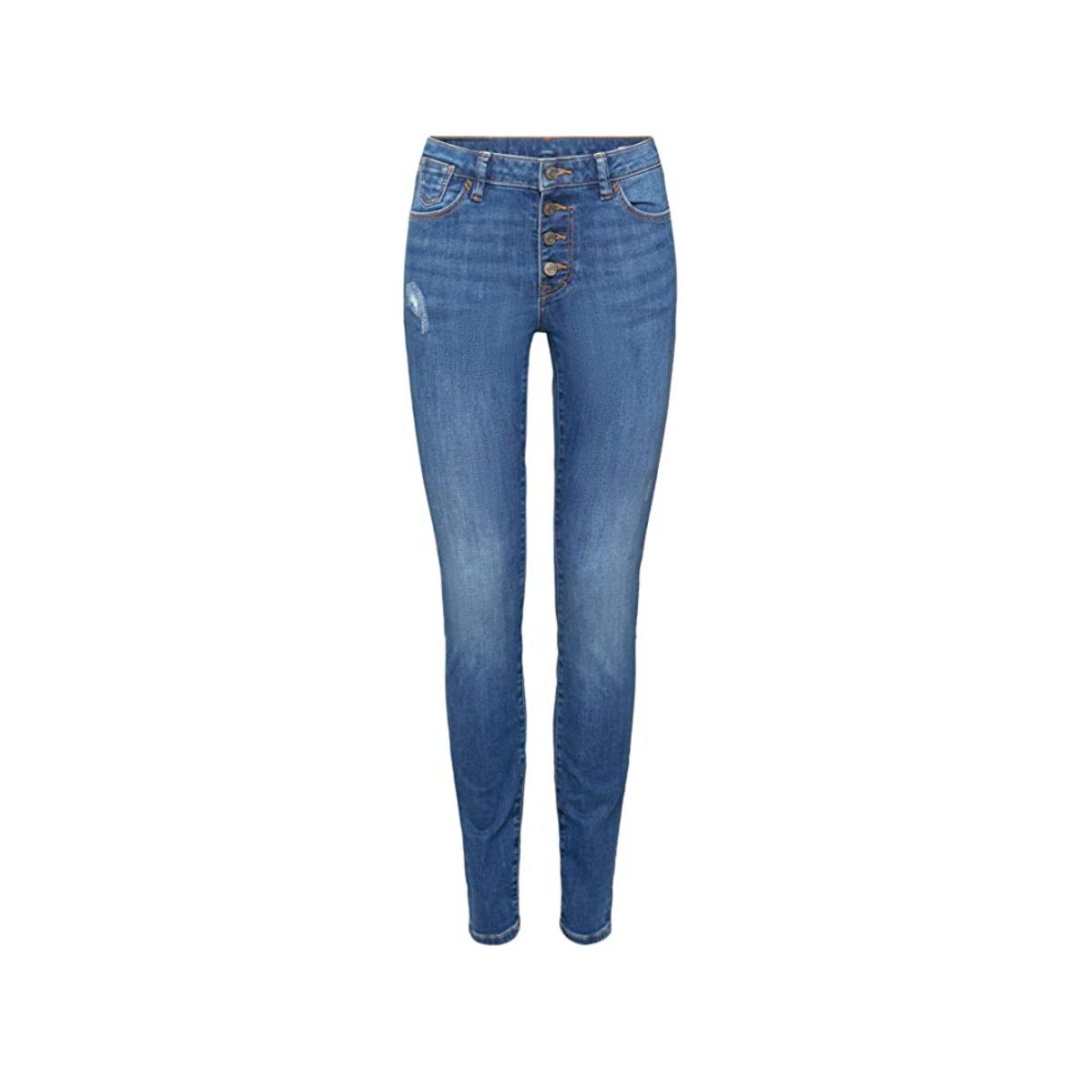 Esprit Straight-Jeans blau (1-tlg)