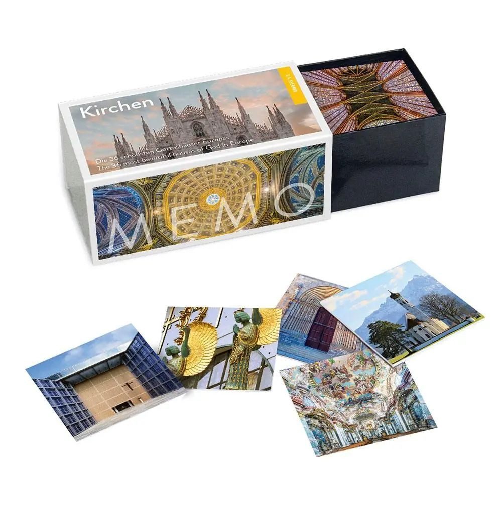 E. A. Seemann Spiel Kirchen. Memo I Churches. Matching Game