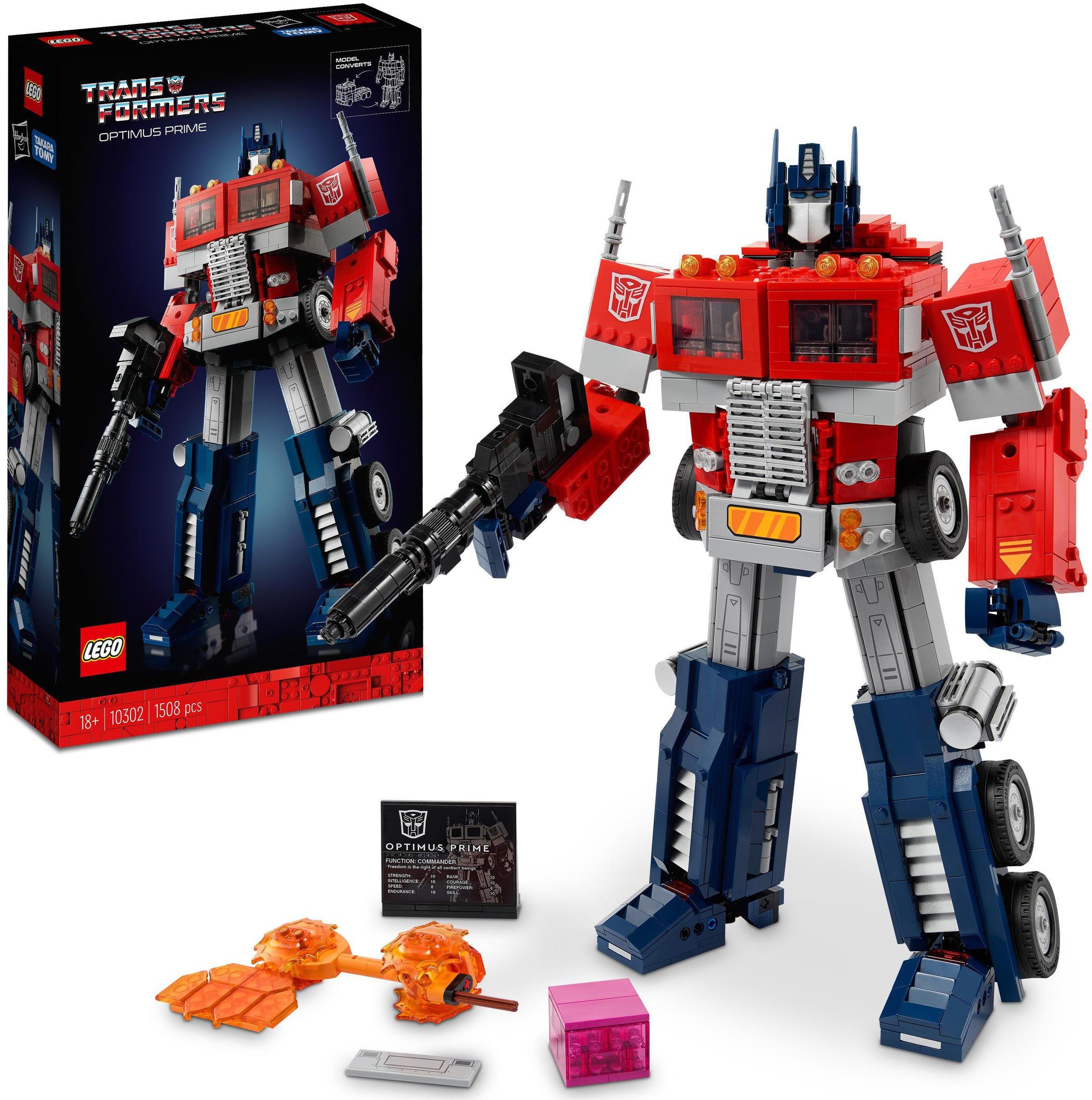 (1508 Konstruktionsspielsteine Icons, St), Europe Optimus Made LEGO® Prime in (10302), LEGO®