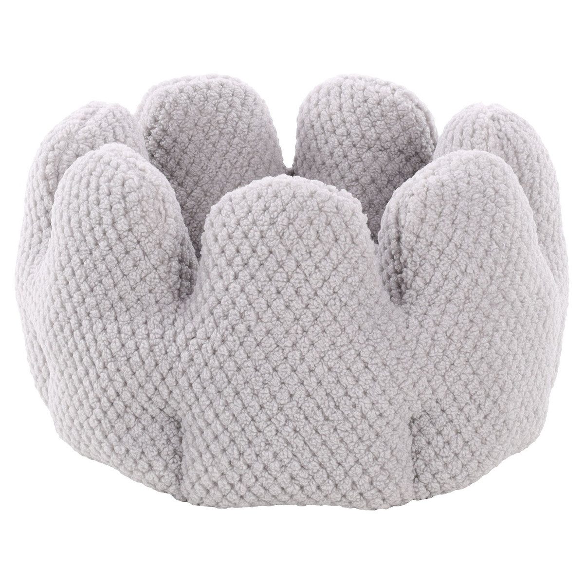 Flamingo Tierbett Schlafplatz Jacquard grau für Katzen