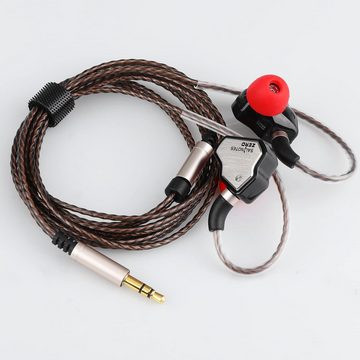 Ankbit 7Hz Salnotes Zero HiFi 10 mm dynamischerTreibermitMetallverbundmembran In-Ear-Kopfhörer (Hochwertiger 10mm dynamischer Treiber mit metallischer Verbundmembran für präzisen Klang., Edelstahl-Frontplatte, abnehmbares 2-poliges OFC-Kabel)