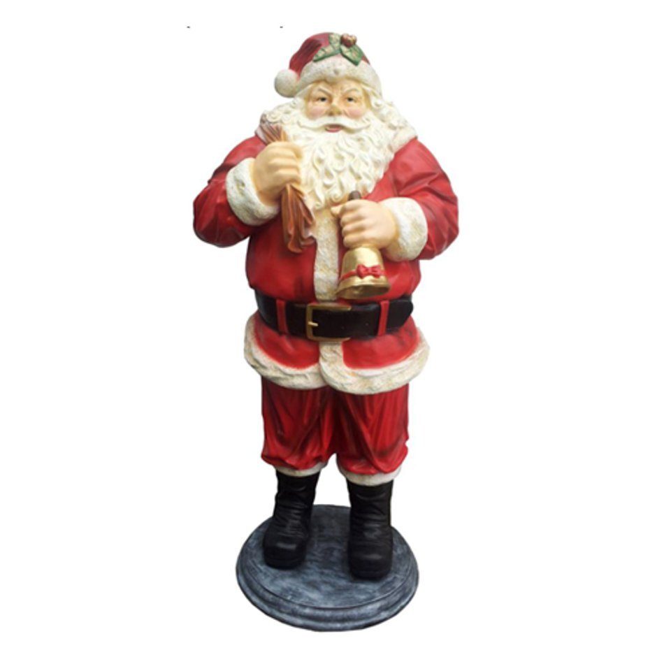 Figuren Weihnachtsmann Nikolaus Dekoration 185 JVmoebel Neu Statue Skulptur Skulptur Deko cm Figur