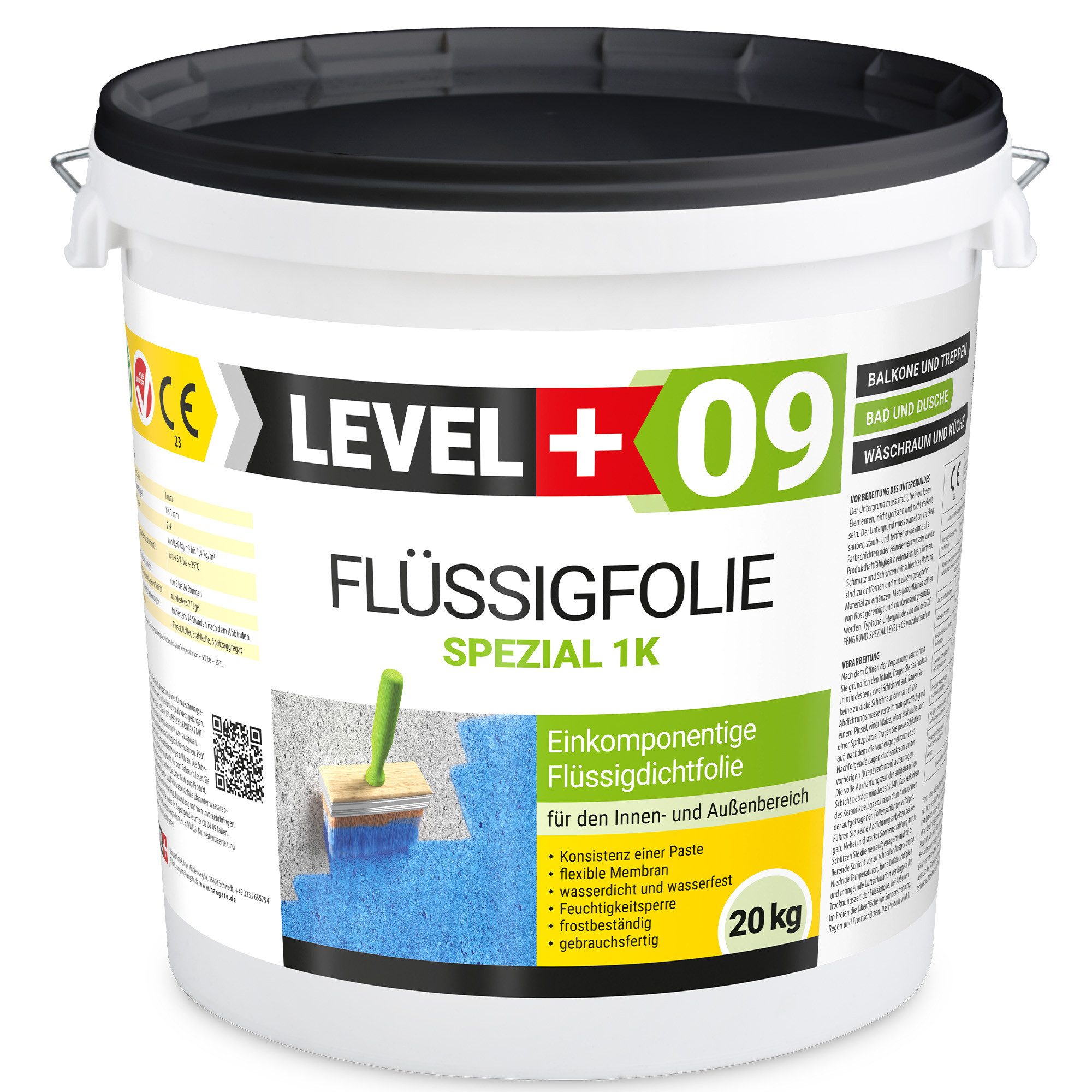 Level+ Dichtstoff LEVEL+ Flüssigfolie Abdichtung Dichtfolie günstig online kaufen