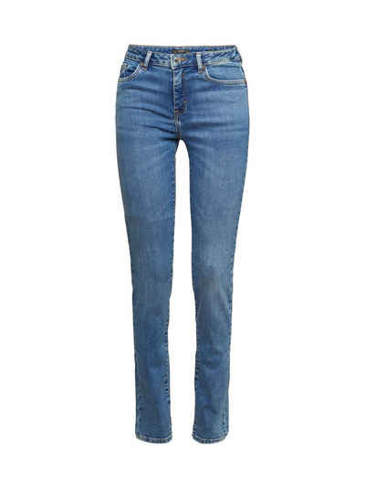 Esprit Collection Slim-fit-Jeans Schmale Jeans mit mittlerer Bundhöhe