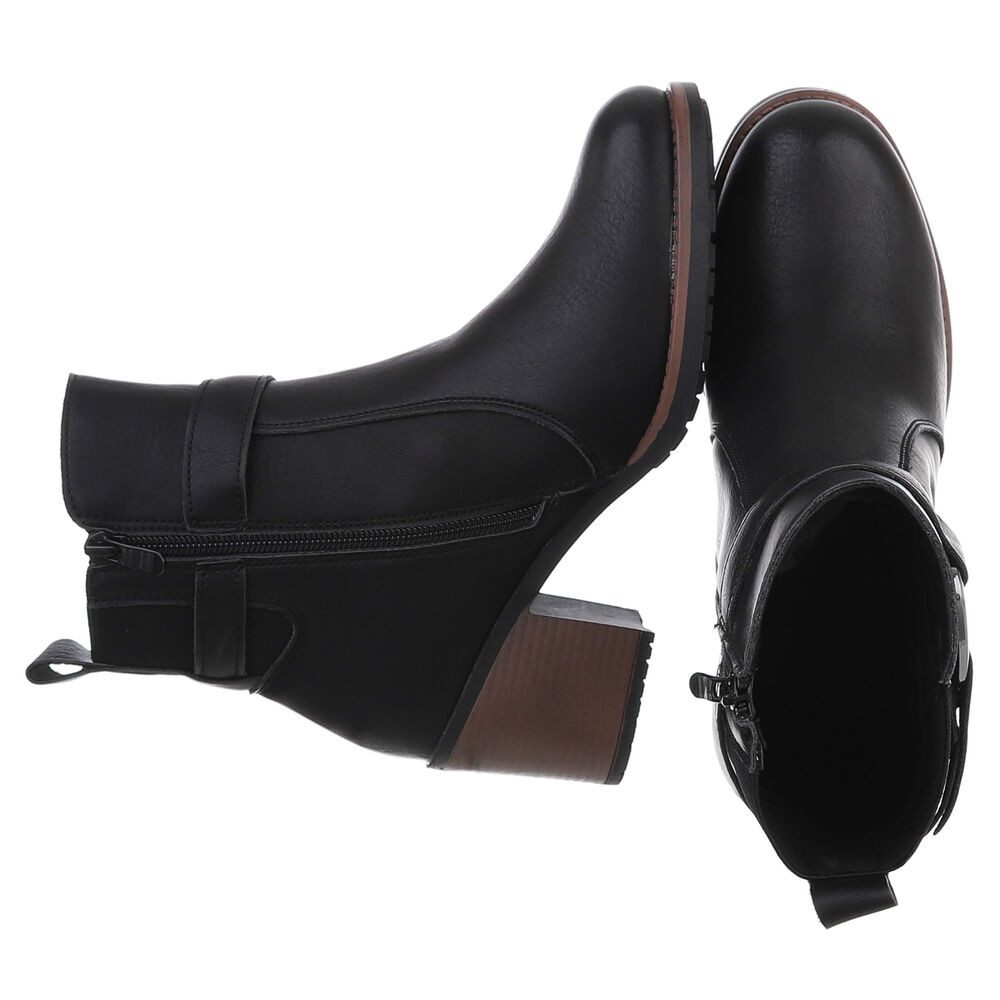 Ital-Design Damen Freizeit Stiefelette (87740224) Blockabsatz Stiefeletten günstig online kaufen