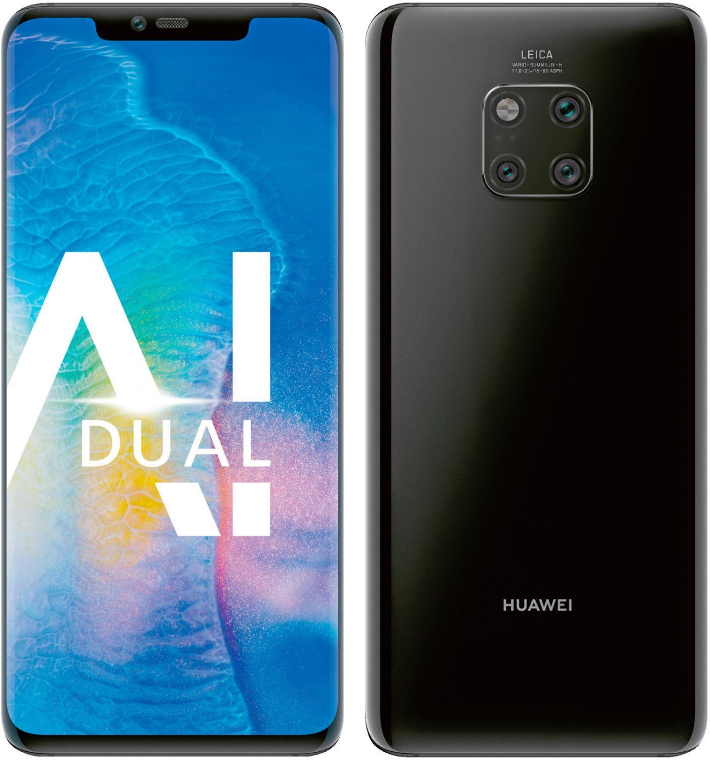 Huawei Mate 20 Pro Smartphone (16,23 cm/6.39 Zoll, 128 GB Speicherplatz, 40  MP Kamera, Fingerabdruck-Leser)
