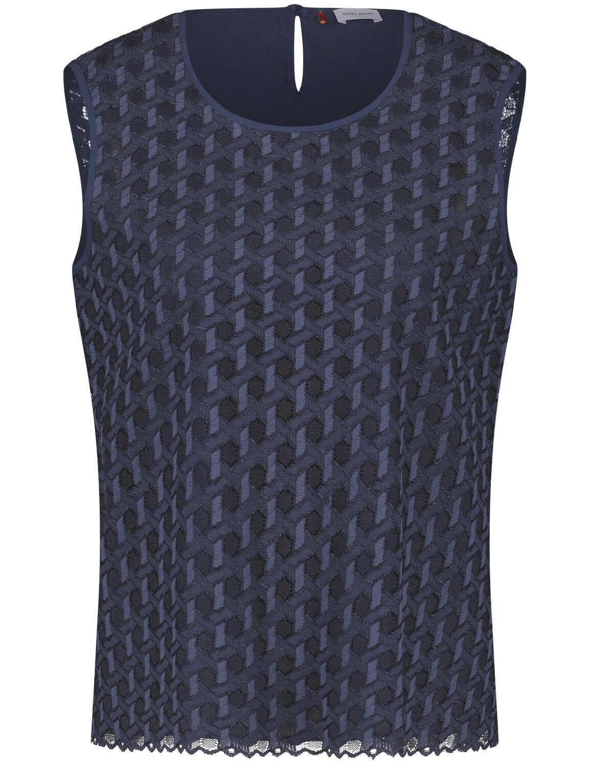 GERRY WEBER Blusentop BLUSE OHNE ARM