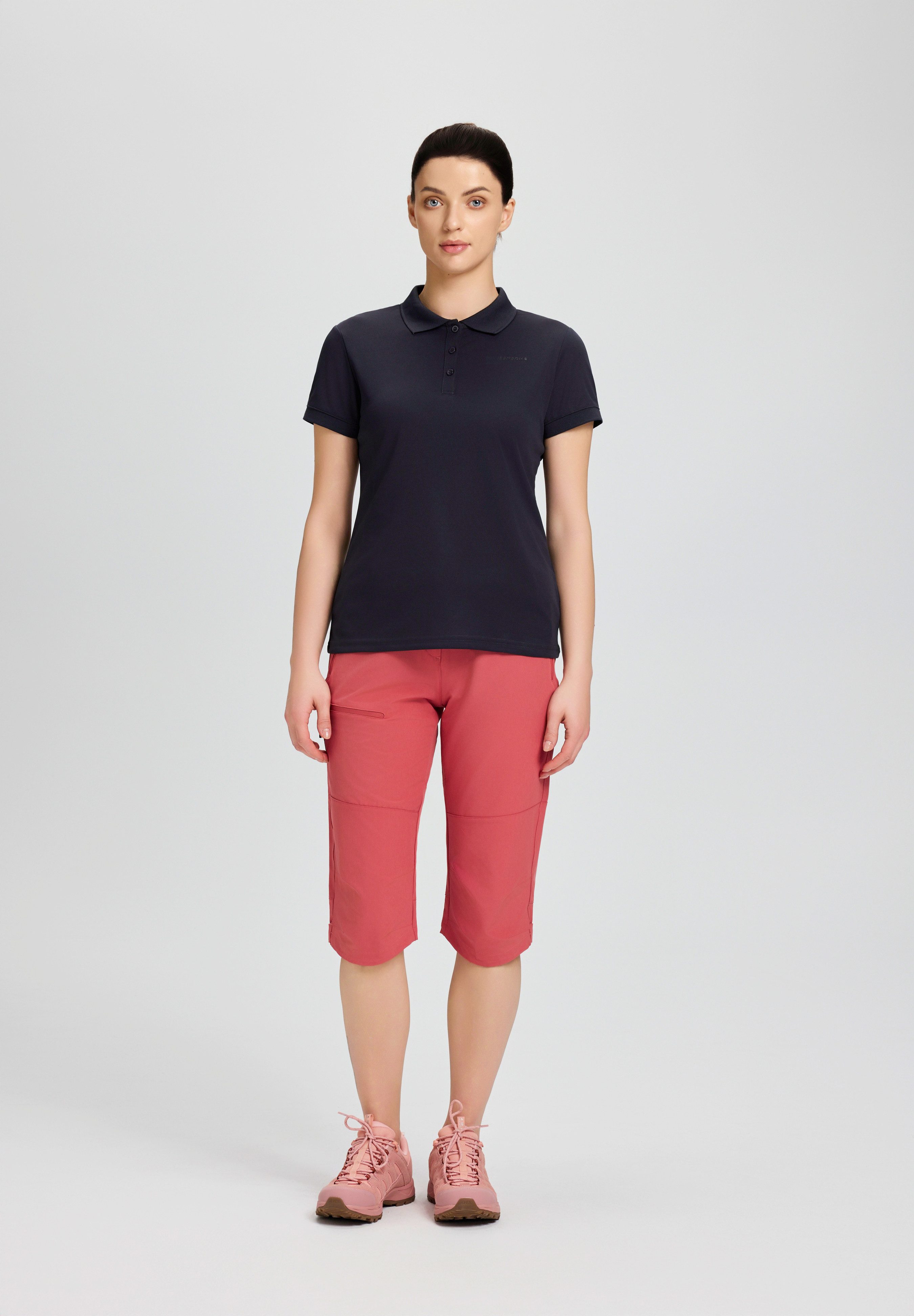 Icepeak Poloshirt ICEPEAK BAYARD normaler Hemdkragen, sportlicher Stil, Kurzarm-Design