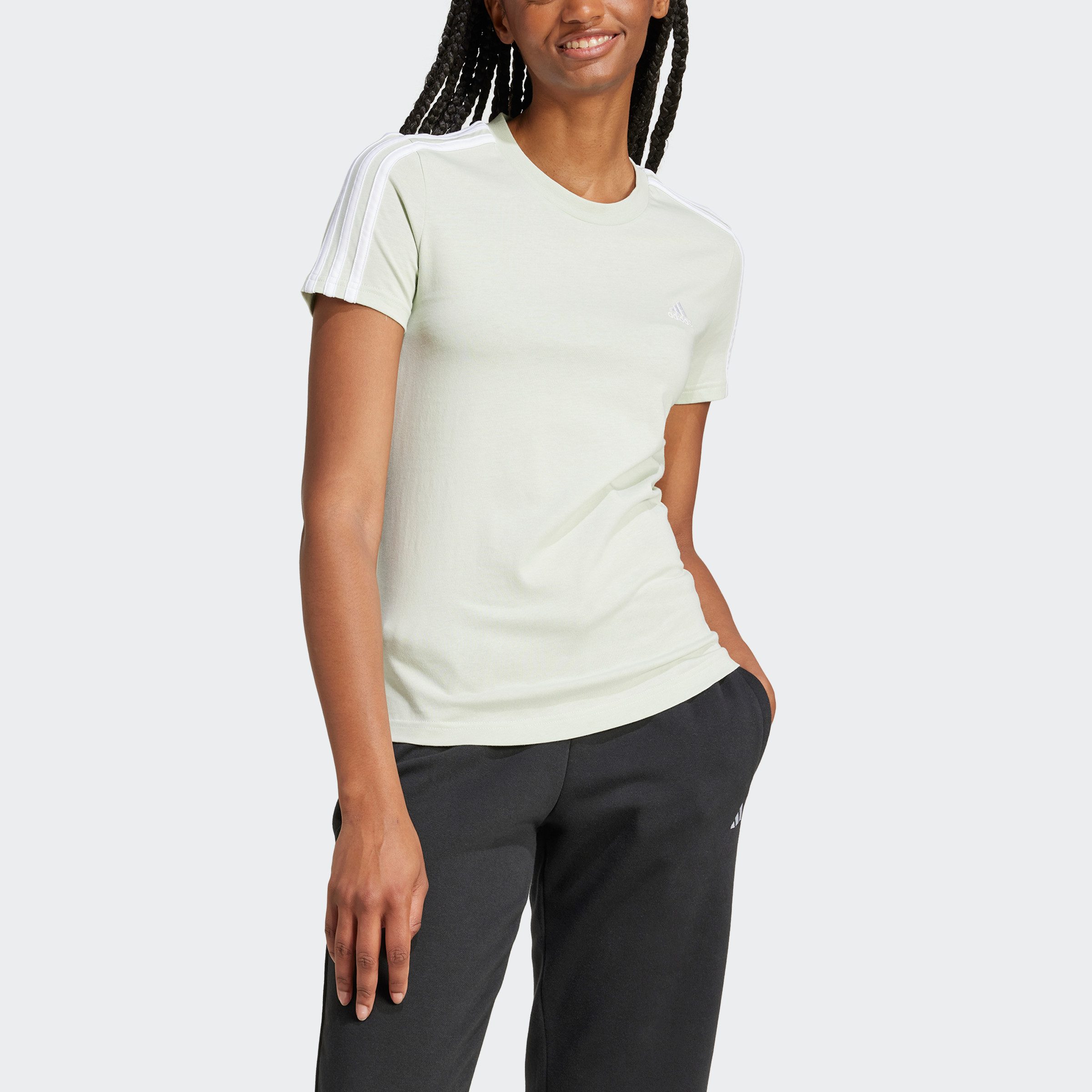 adidas Sportswear T-Shirt LOUNGEWEAR ESSENTIALS SLIM günstig online kaufen