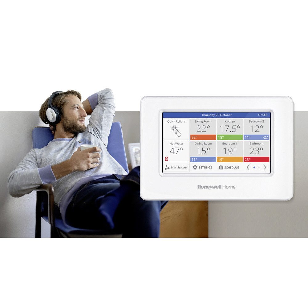 Honeywell Heizkörperthermostat Honeywell Heizkörperthermostat-Set Honeywell evohome EVO-APARTMENT-PLU