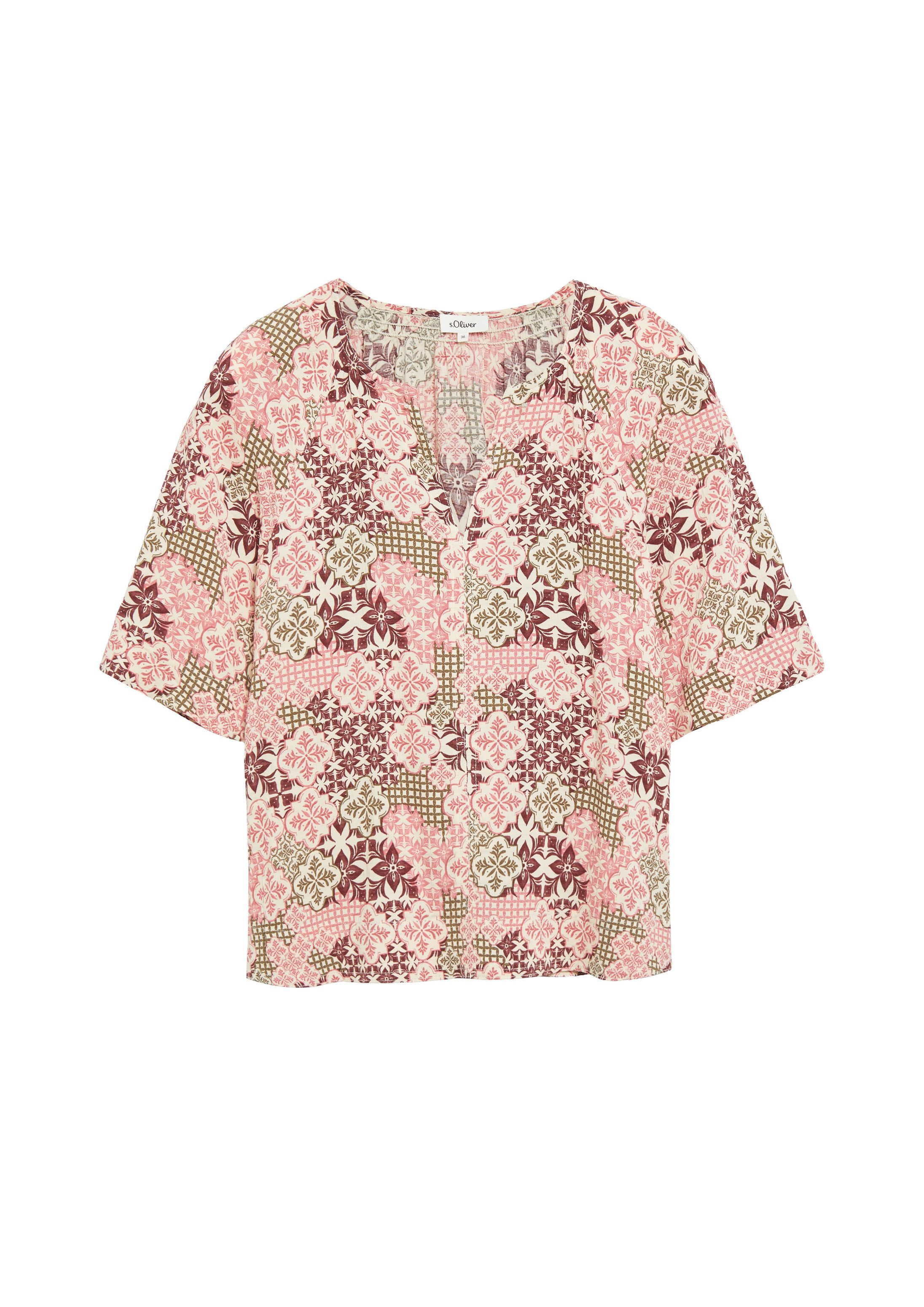 Kurzarmbluse Bluse