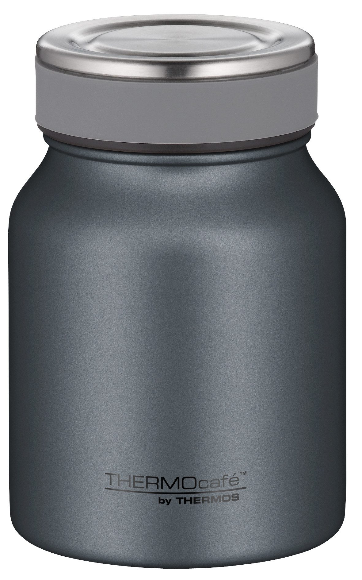 THERMOcafé Thermobehälter TC FOOD JAR, Thermobehälter für Essen, spülmaschinenfest, Edelstahl, Kunststoff, Silikon, (1-tlg), 0,5l, 9h heiß & 14h kalt, dicht & auslaufsicher