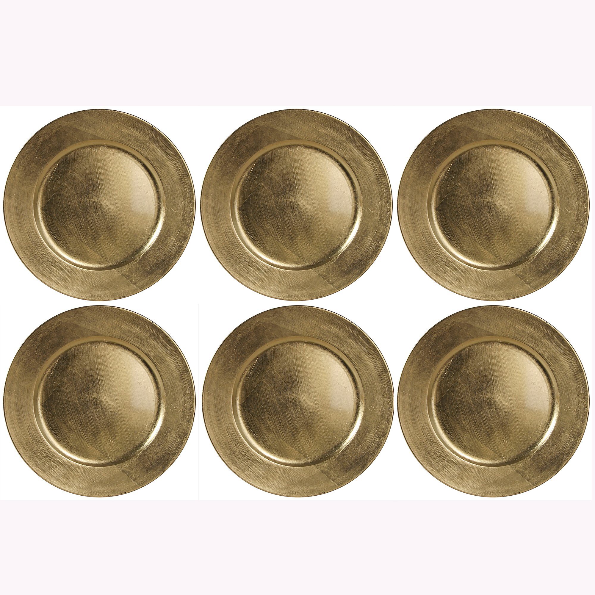 Annastore Platzset 6 x Platzteller im Vintage-Look mit unverwechselbarer An günstig online kaufen