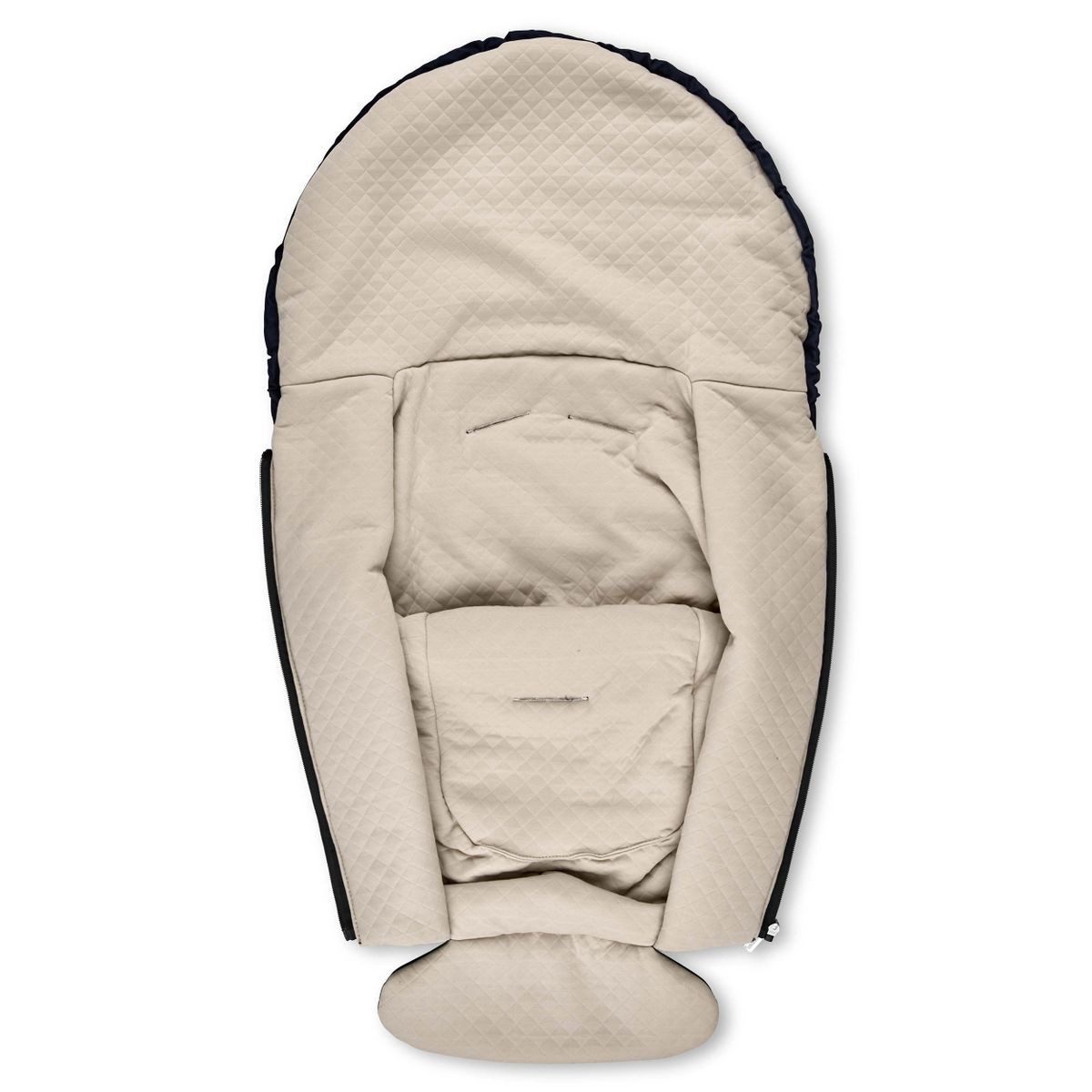 ABC Design Fußsack Diamond Edition - Navy, Baby Winter Fußsack für Babyschale Tulip Winterfußack Babyfußsack