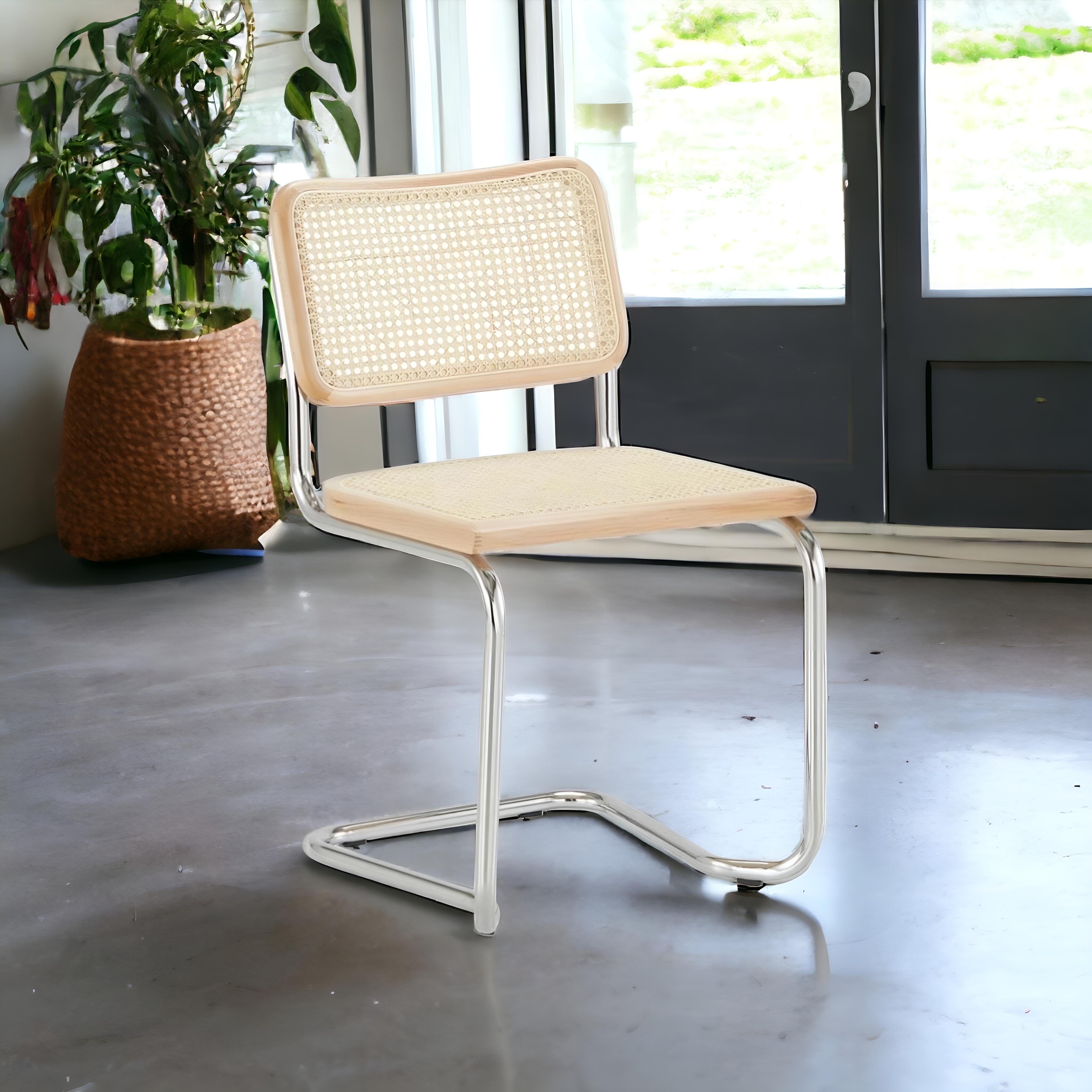 k-hometrends Freischwinger Moderner Schwingstuhl KADEN, 47x82x50cm, 2er Set günstig online kaufen