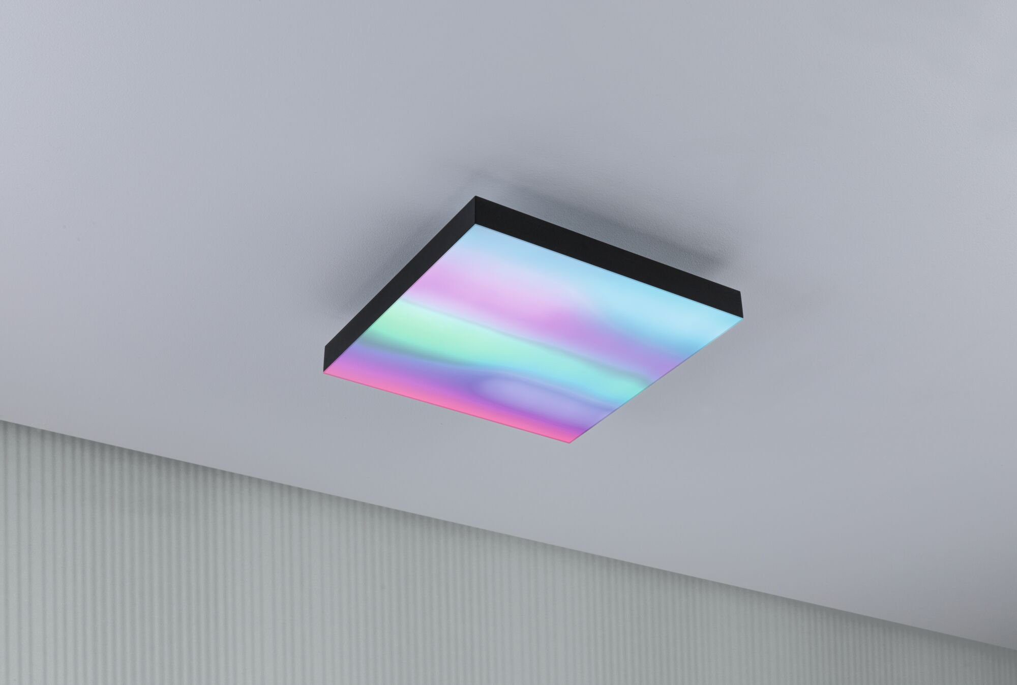 Paulmann LED LED Tageslichtweiß Rainbow, Velora fest Panel integriert