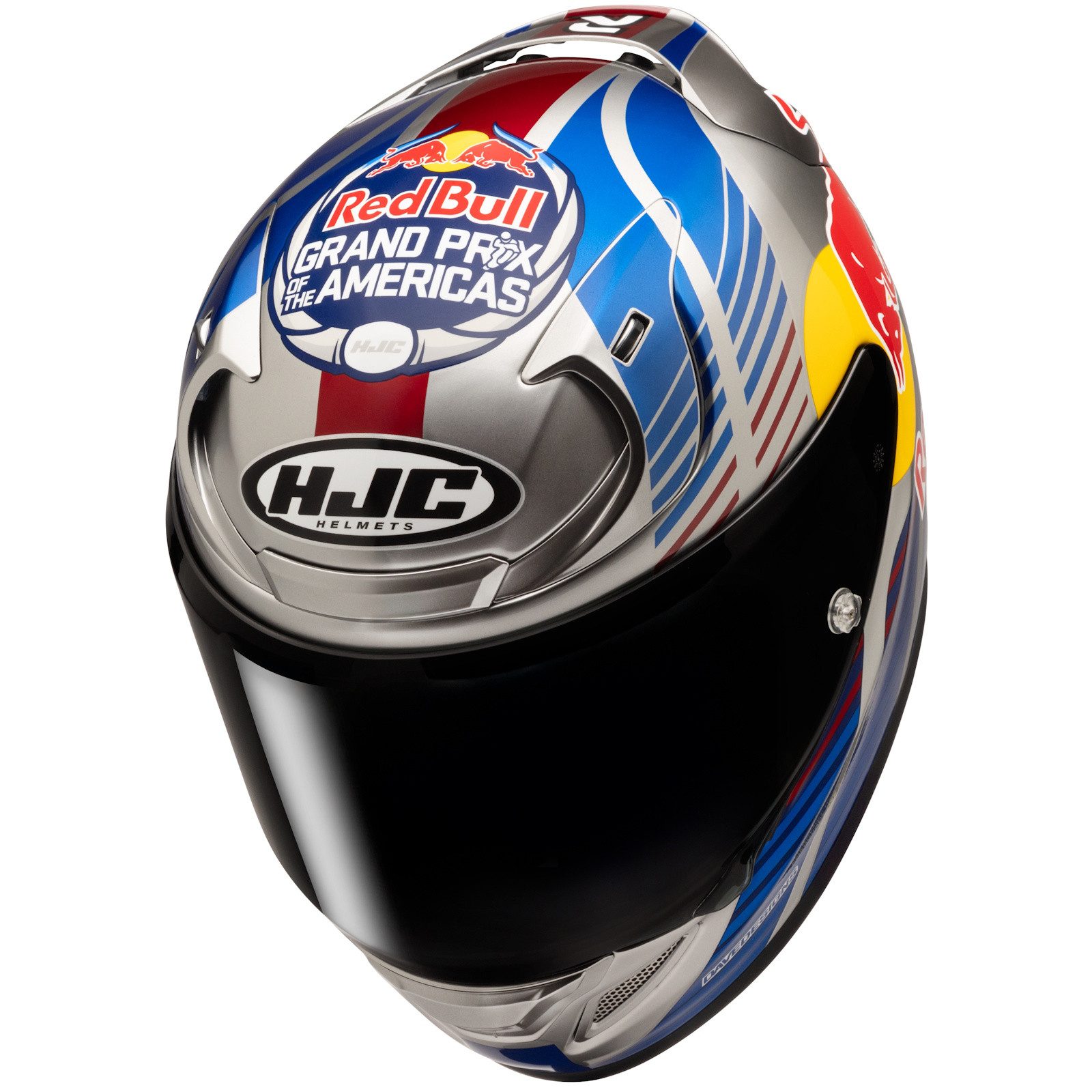 HJC Motorradhelm HJC RPHA 12 Red Bull Austin GP 2 MC21 Integralhelm L (1er Set), integralhelm motorrad