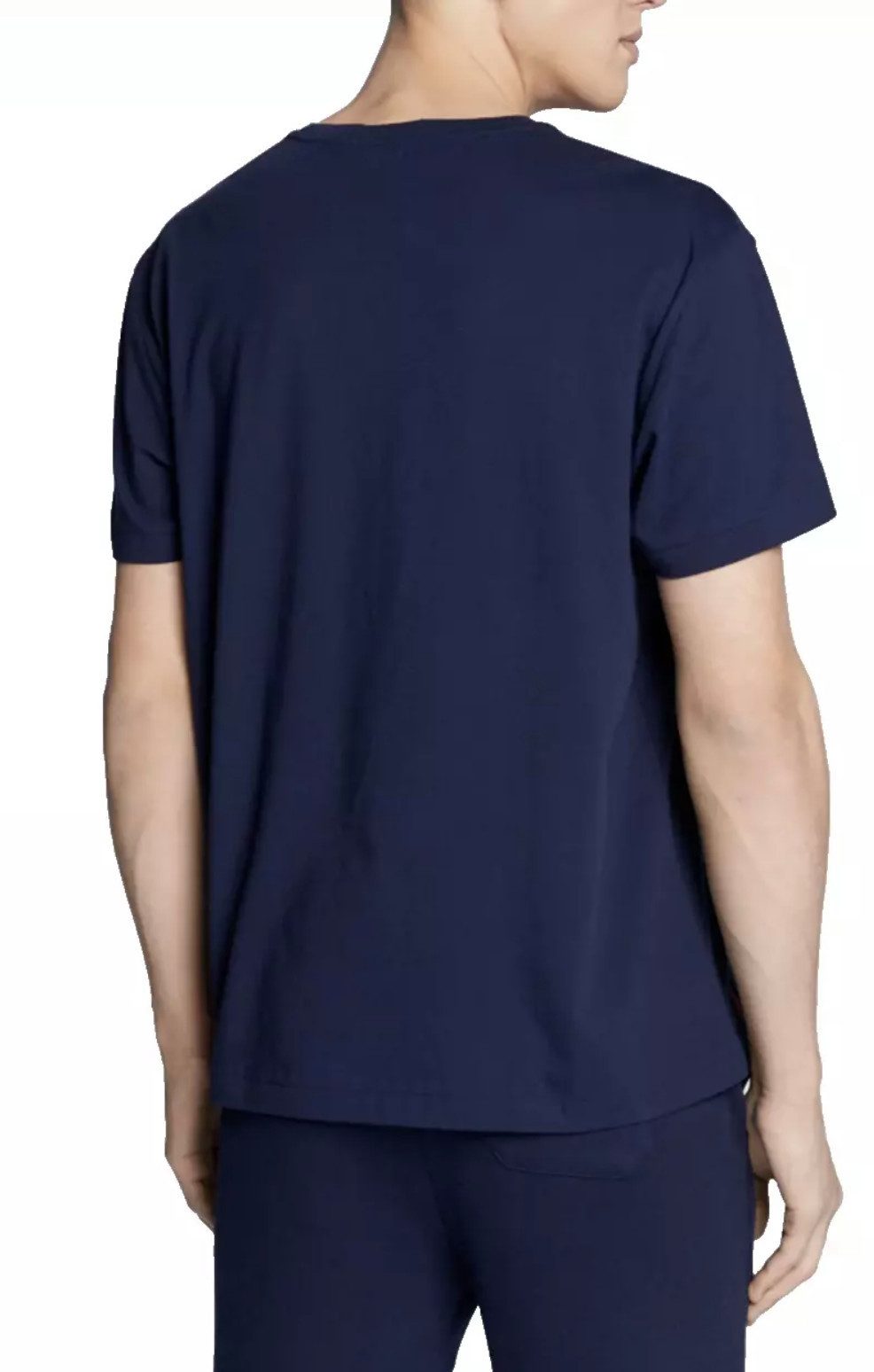 Polo Ralph Lauren T-Shirt 90s Big Logo Retro Classic Fit 90s Großer Collegiate-Logo-Aufdruck auf der Brust