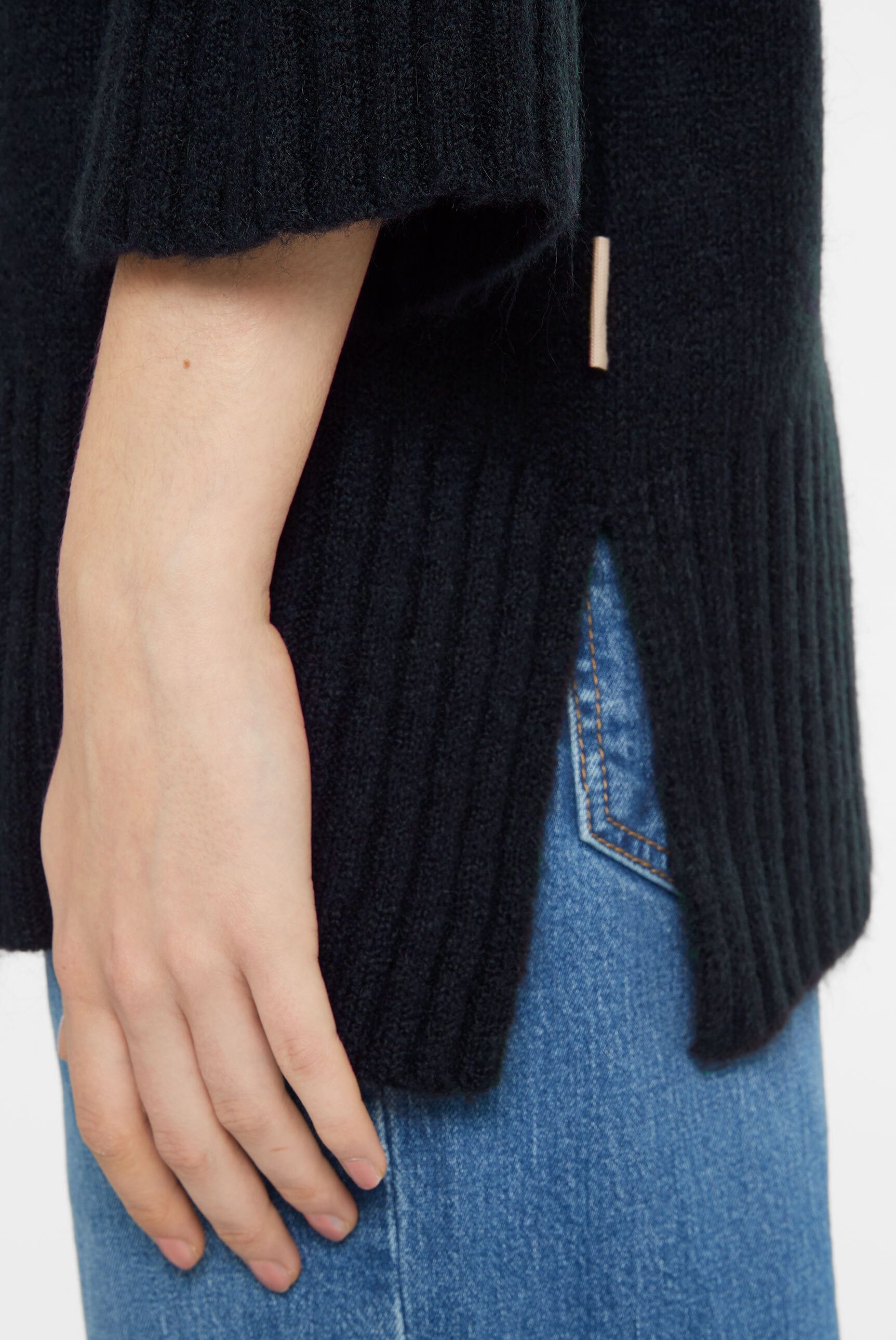 SENSES.THE LABEL Rollkragenpullover aus Feinstrick