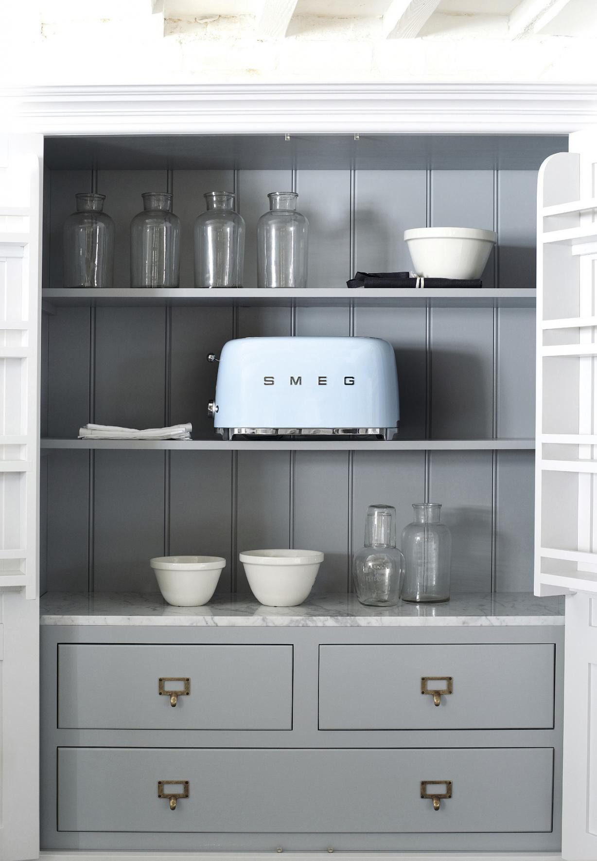 Smeg Toaster TSF02PBEU Toaster pastellblau, Breite Schlitze – Bild 5 von 5