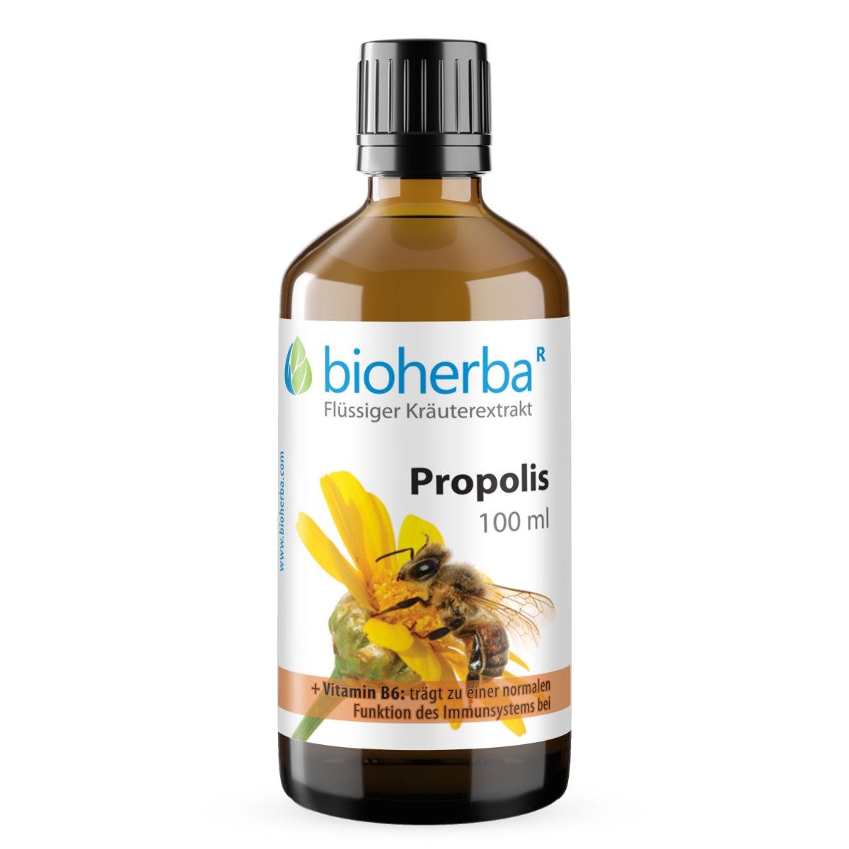 BIOHERBA R Bioherba Propolis Tropfen Tinktur 100 ml Glasflasche, 1 er