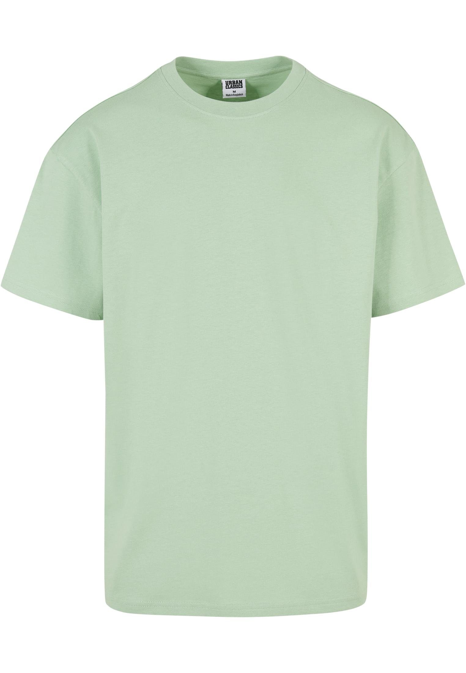 URBAN CLASSICS T-Shirt Herren Tee Heavy Oversized vintagegreen (1-tlg)