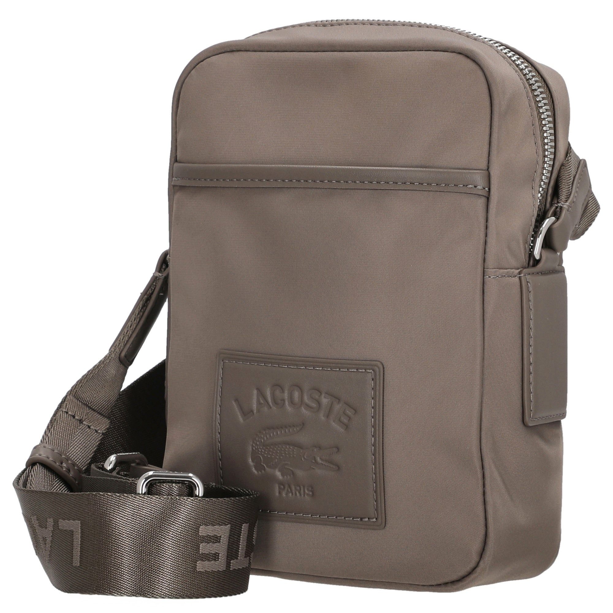 Lacoste Umhängetasche Vertical Camera Bag - Umhängetasche 22 cm (morel)