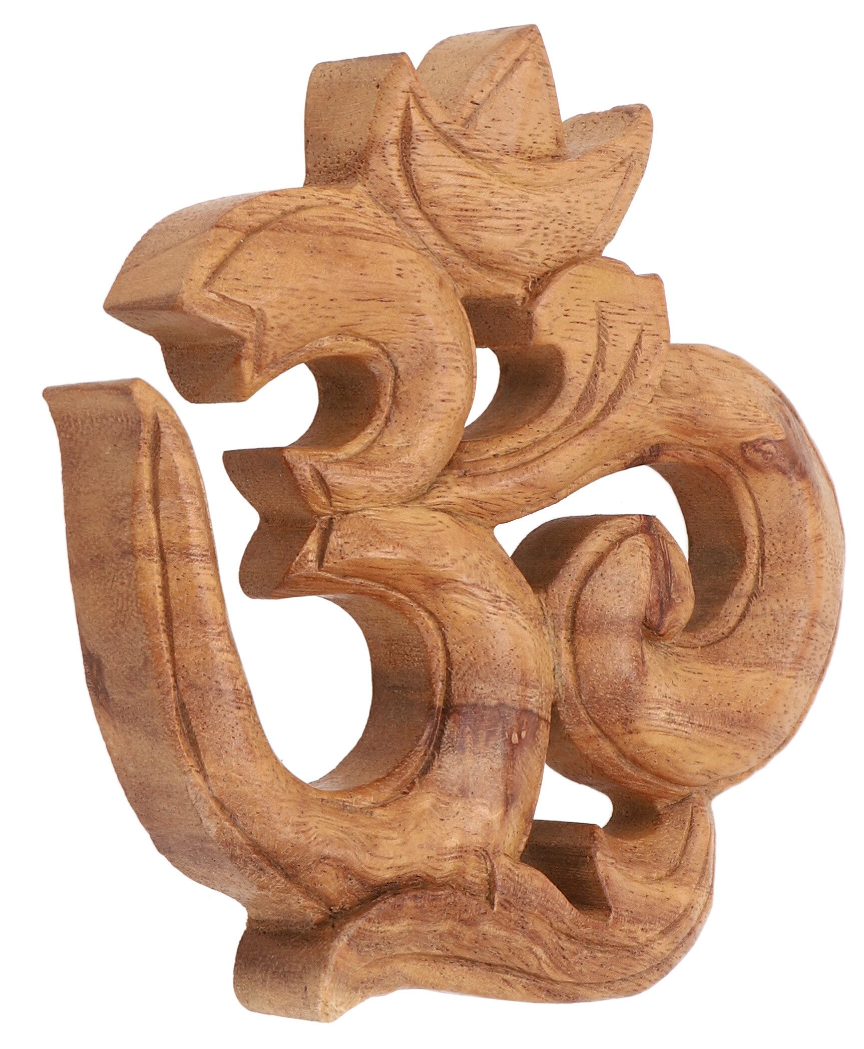 Guru-Shop Wandbild Geschnitztes Wandbild Deko Wandrelief Om -.. – Bild 2 von 2