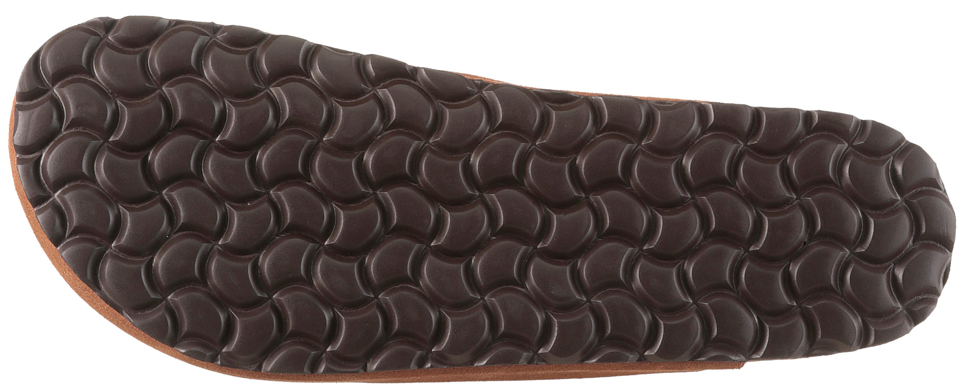 Man's World Clog Schlappen, Sommerschuh, Hausschuh mit ergonomisch geformtem Fußbett