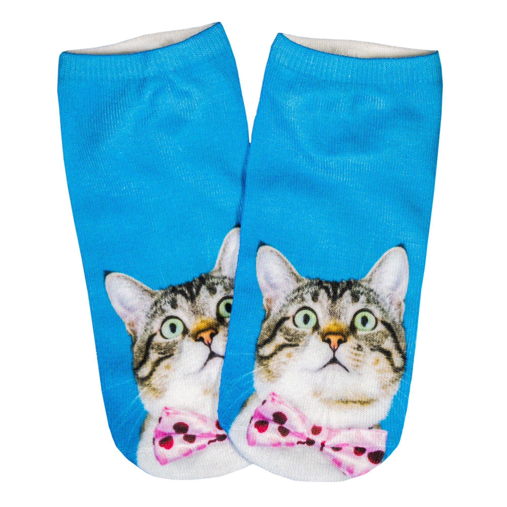 cosey Sneakersocken 1 Paar Sneaker Socken – Katzen Design – Einheits-Größe günstig online kaufen