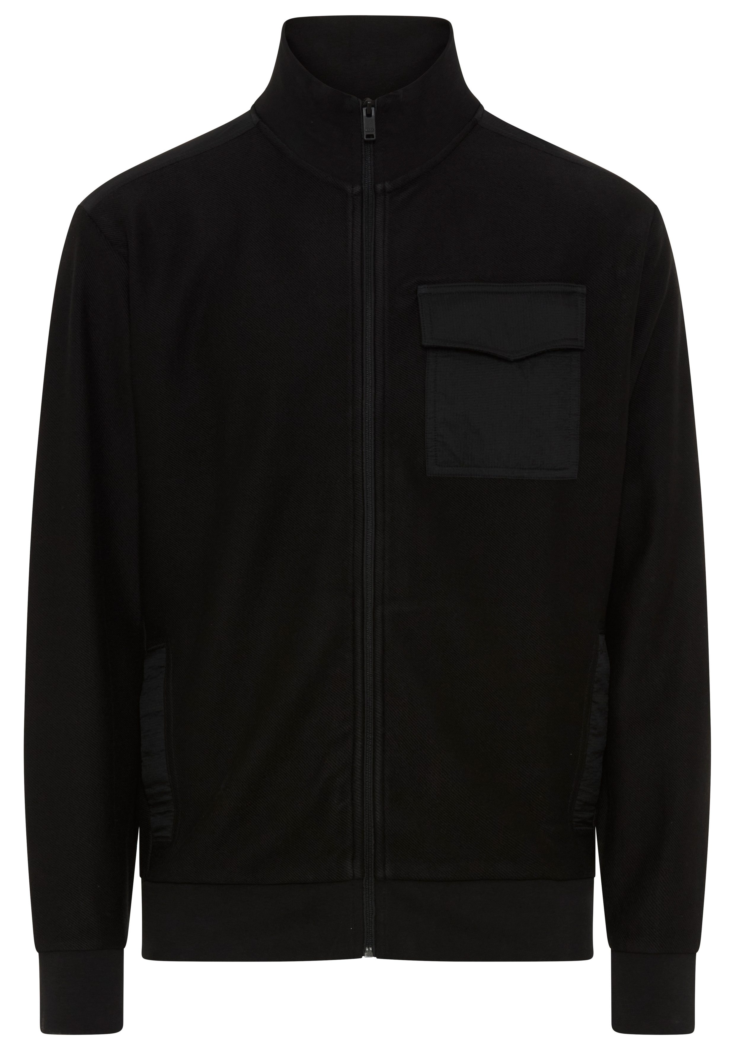 BOSS ORANGE Outdoorjacke Ze_Urban mit Brusttasche, Relaxed Fit, reine Baumwolle
