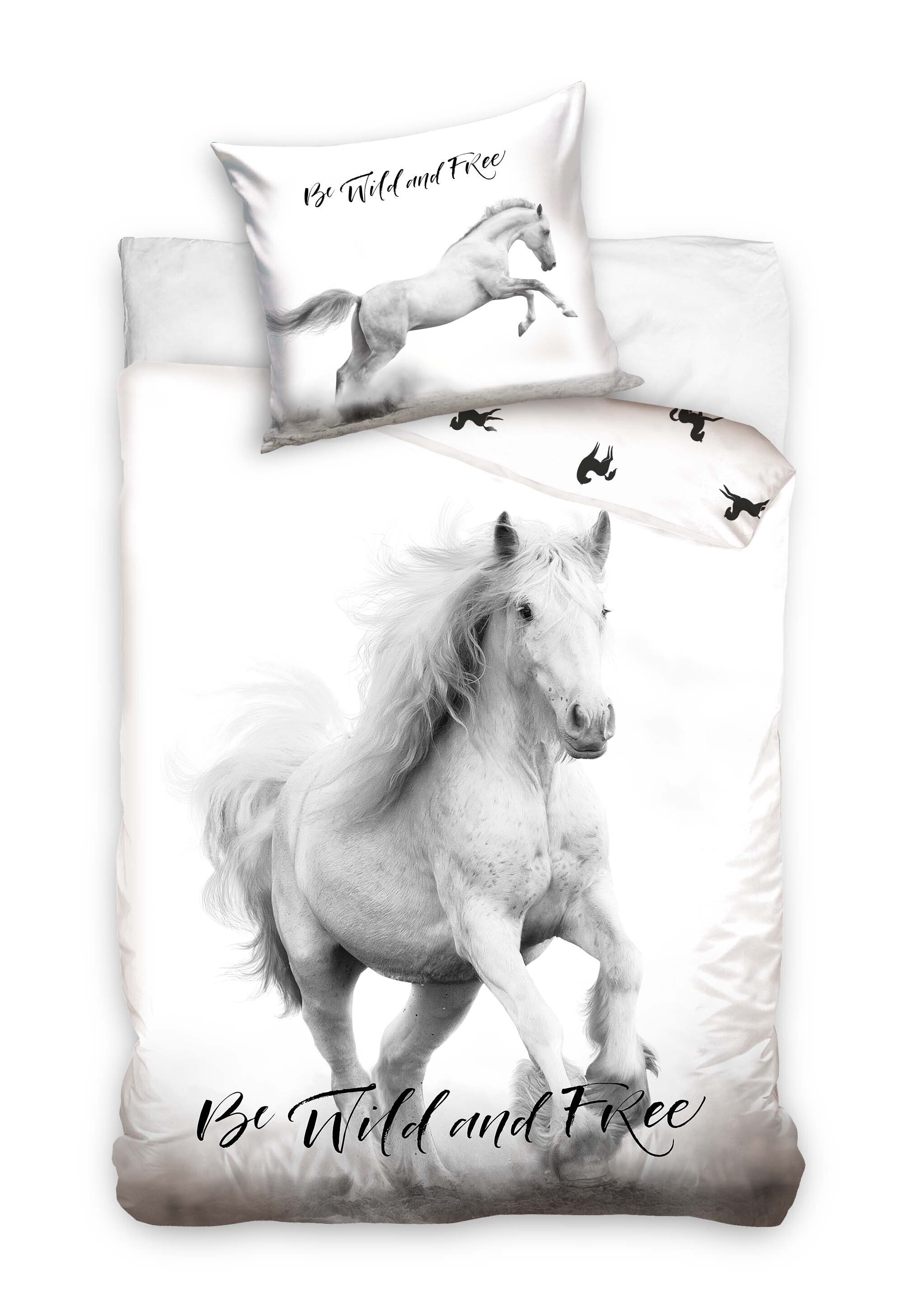Carbotex Bettwäsche Horses Pferde Bettwäsche 135 günstig online kaufen