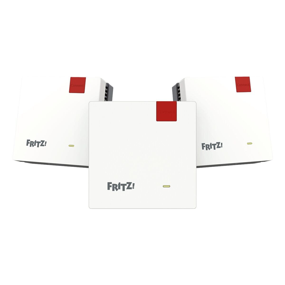 Fritz! FRITZ!Repeater 1700 WLAN-Repeater, 3er Set WLAN Mesh-Repeater