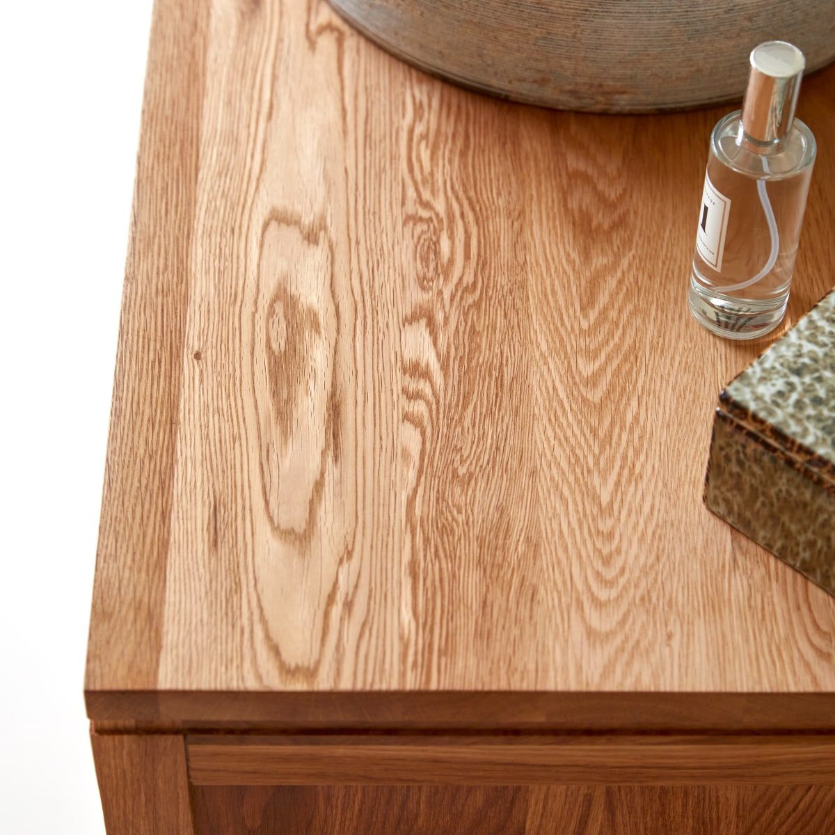 Tikamoon Waschtisch Waschtisch Waschbeckenschrank Badezimmer Unterschrank massiv Holz Eich