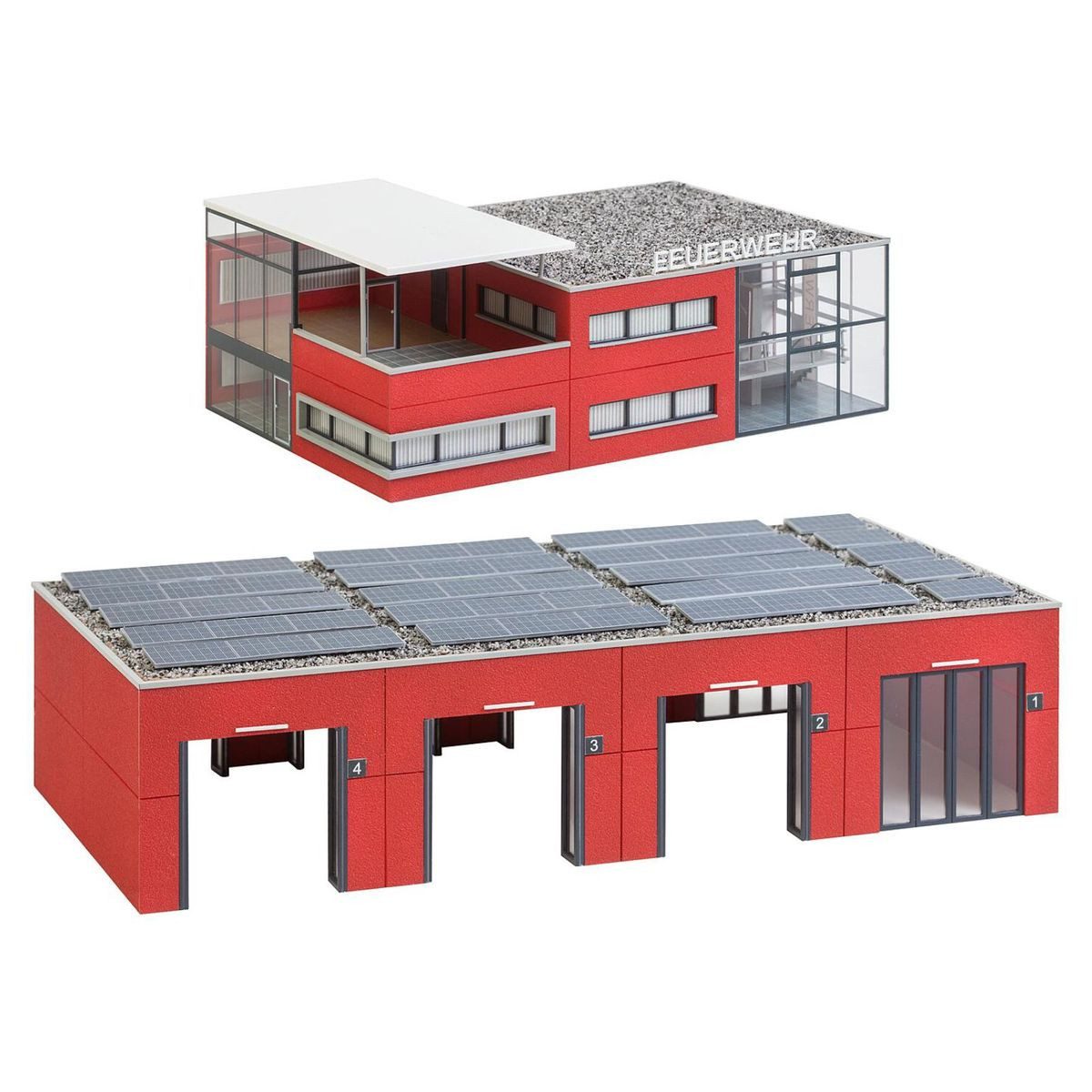 Faller Modellbausatz Faller 130160 Moderne Feuerwache