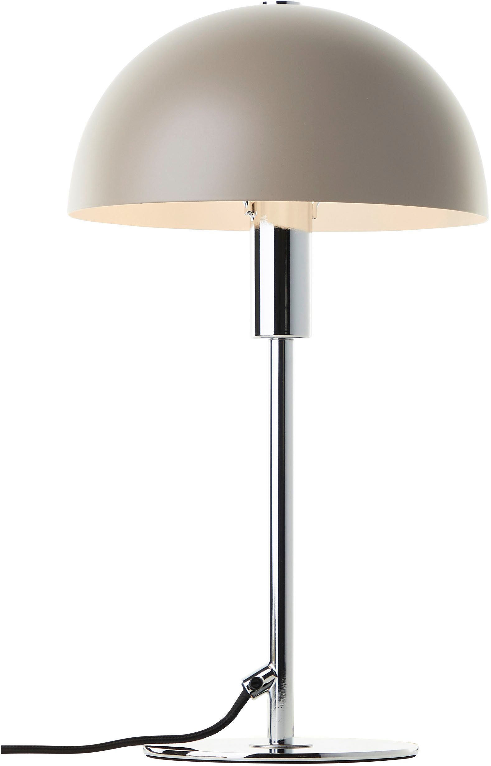 LeGer Home by Lena Gercke Tischleuchte Linnea Pilz Lampe, ohne Leuchtmittel, Pilzleuchte, Tischlampe, Metallsockel, Höhe 35,5 cm