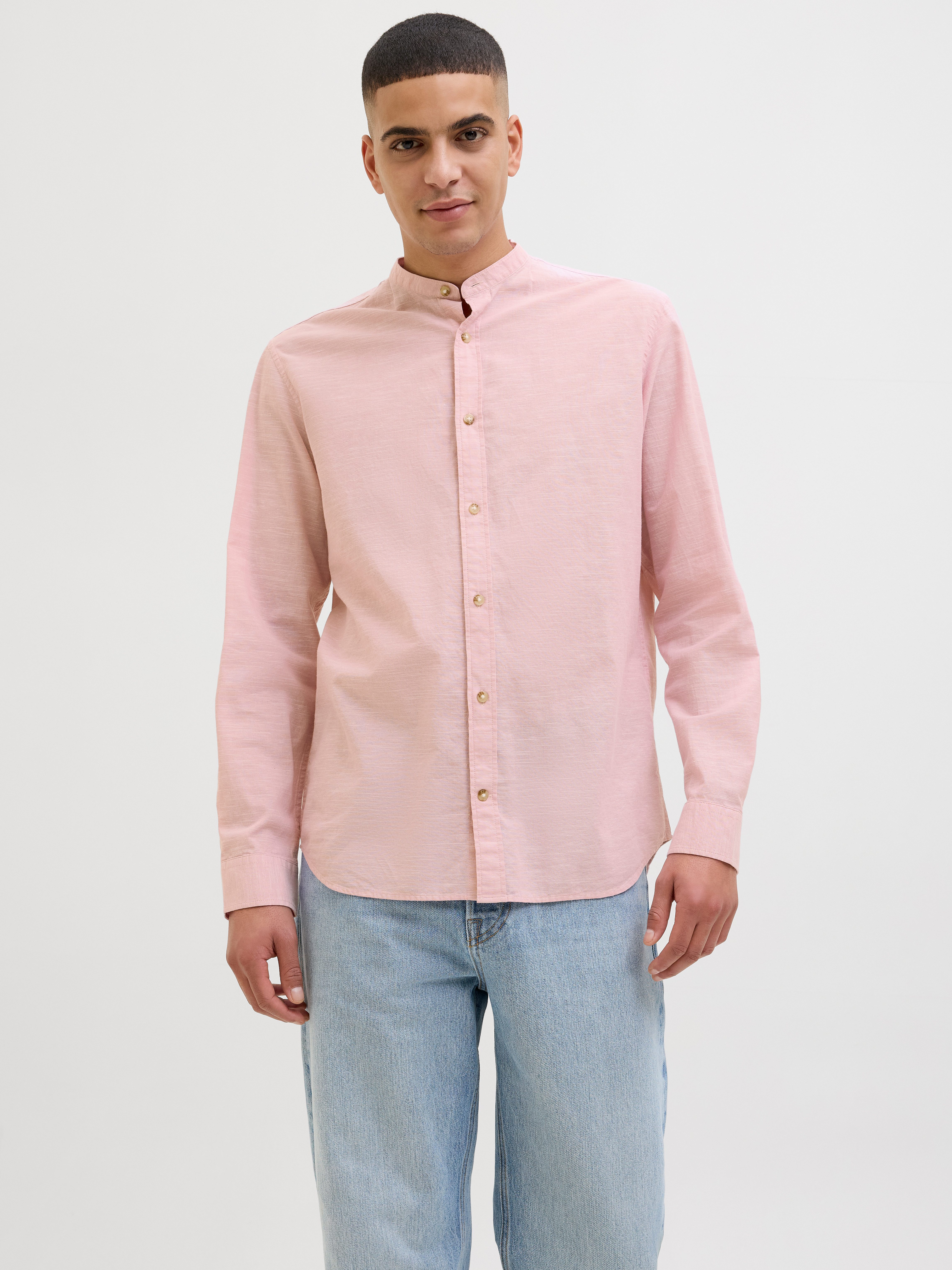 Jack & Jones Langarmhemd JJESUMMER BAND günstig online kaufen