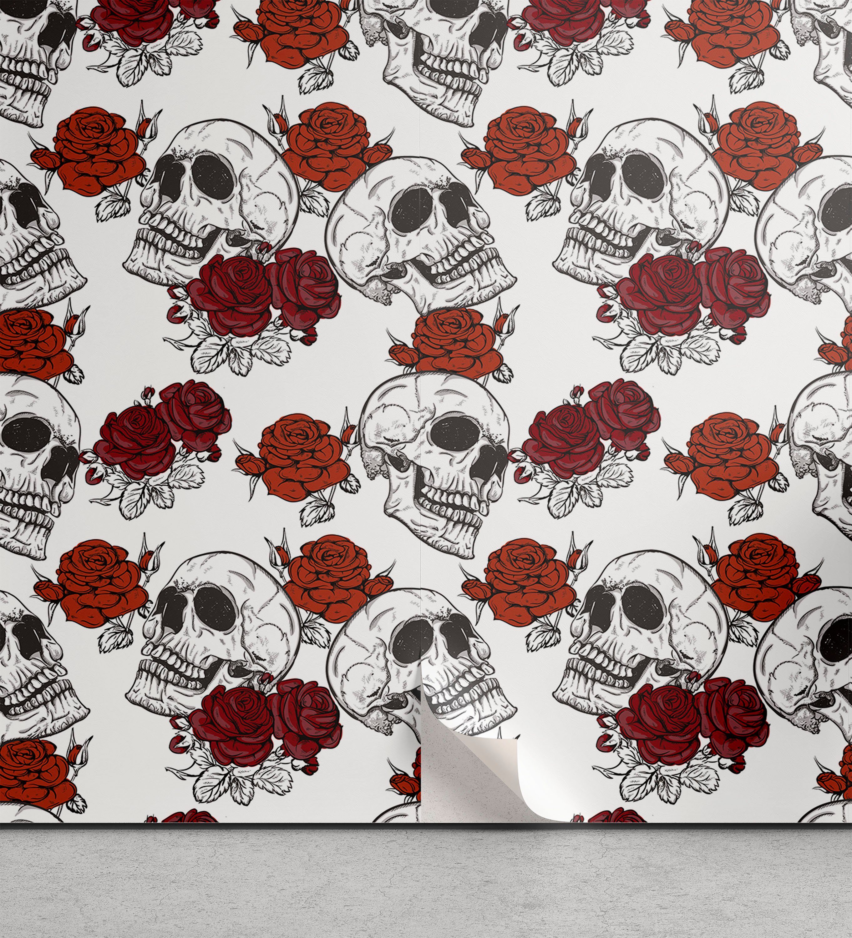 Abakuhaus Vinyltapete selbstklebendes Wohnzimmer Küchenakzent, Halloween günstig online kaufen