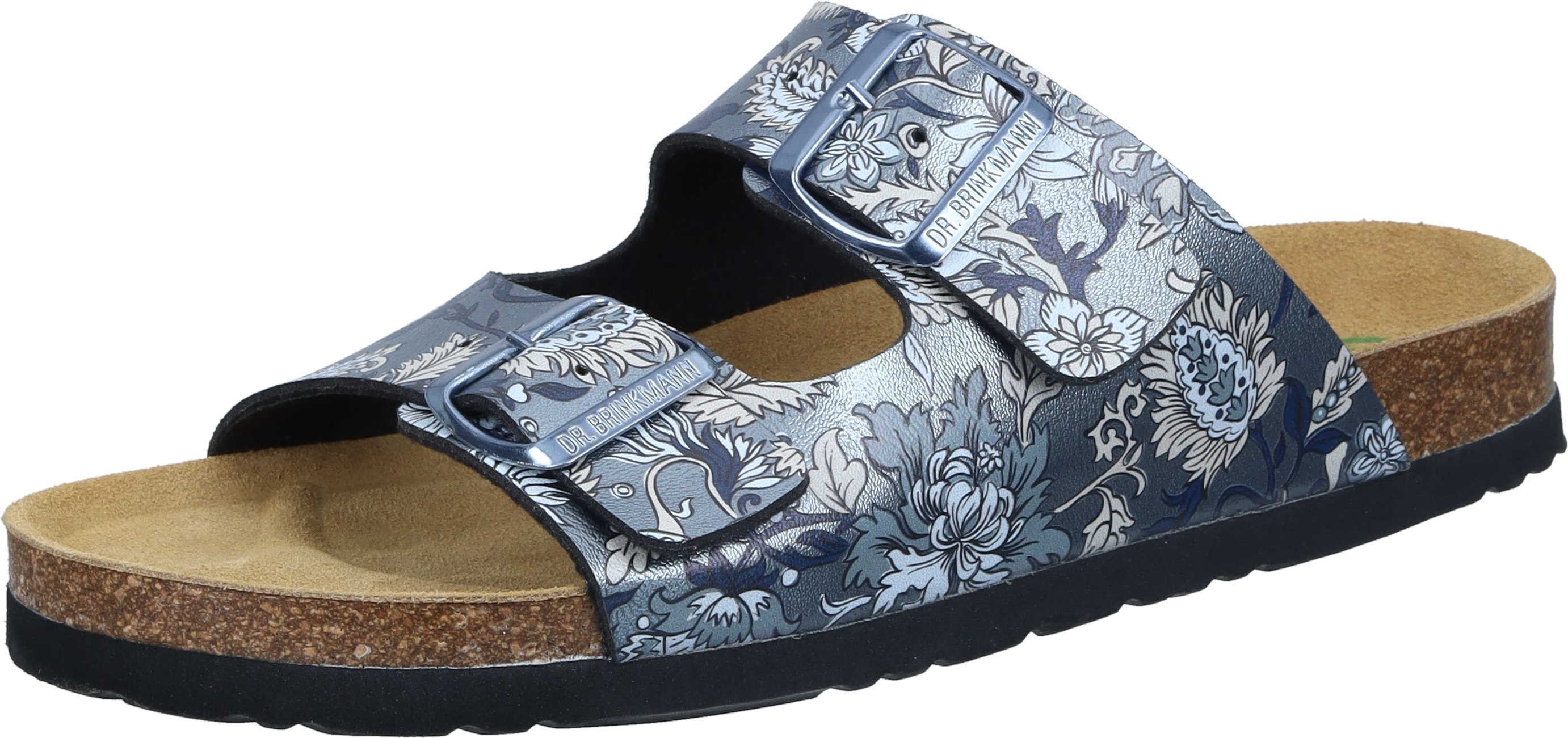 Dr. Brinkmann Pantoletten Pantolette aus strapazierfähigen Gewebefasern