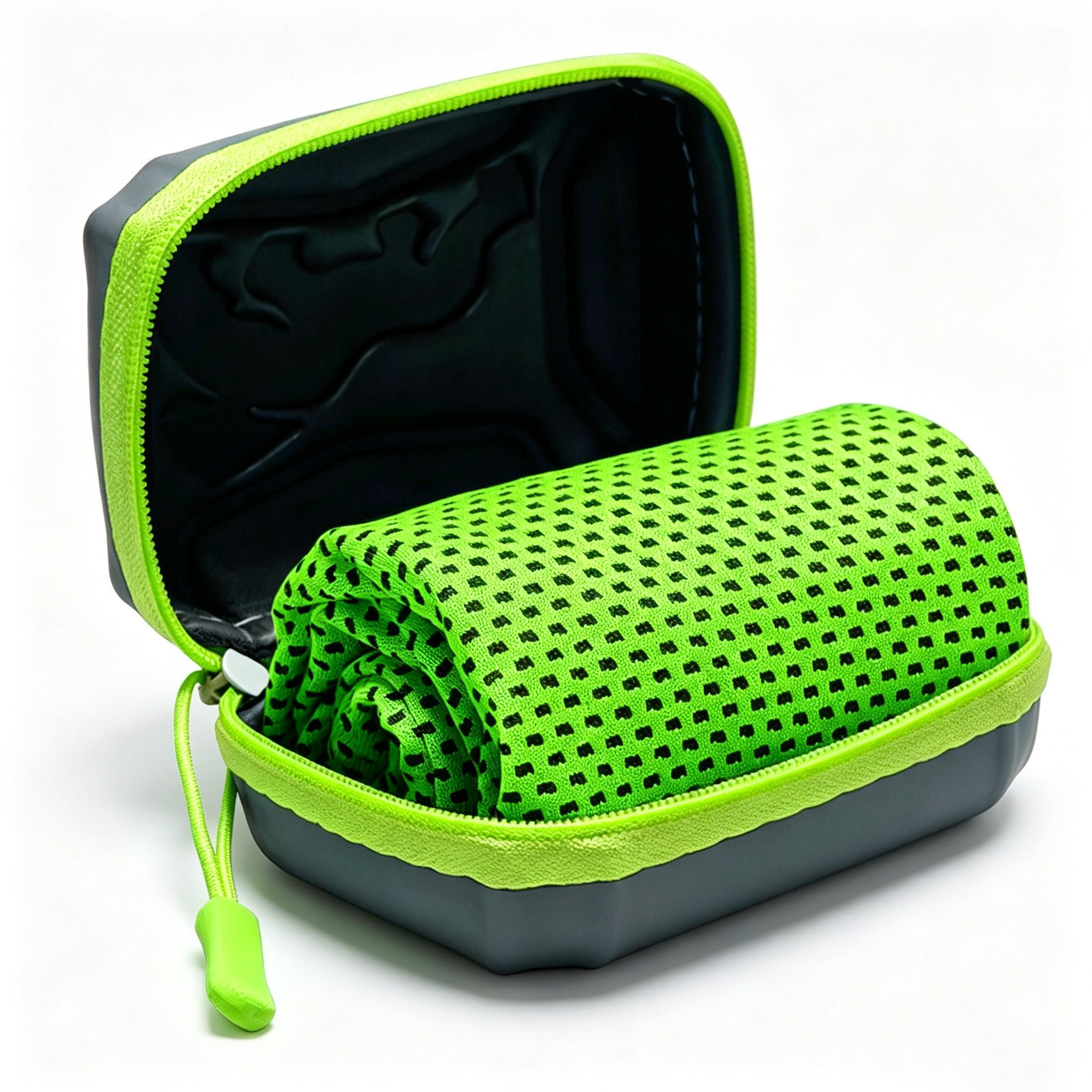 Diwzbyn Sporthandtuch Kühltuch Mit Aufbewahrungsbox,Kühlendes Handtuch, (1-St), Kühltücher Für Den Nacken,Cooling Towel,Schnelltrocknende Kühlhandtuch