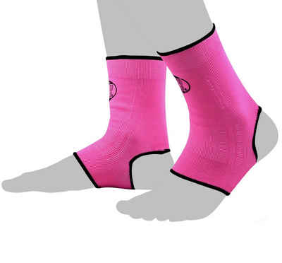 BAY-Sports Fußbandage »Knöchelbandage Fußgelenkbandage Sprunggelenk pink«, Anatomische Passform