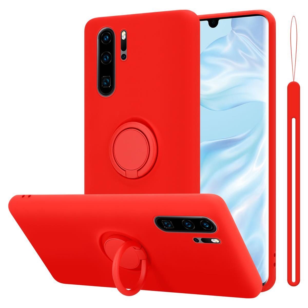 Cadorabo Handyhülle Huawei P30 PRO Huawei P30 PRO, Robustes Hard Case - Handy Schutzhülle - Hülle - Back Cover Bumper