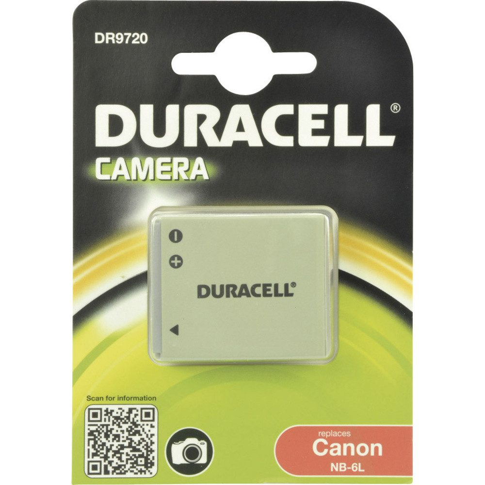Duracell Duracell NB-6L Kamera-Akku ersetzt Original-Akku (Kamera) NB-6L 3.7 V Kamera-Akku 700 mAh