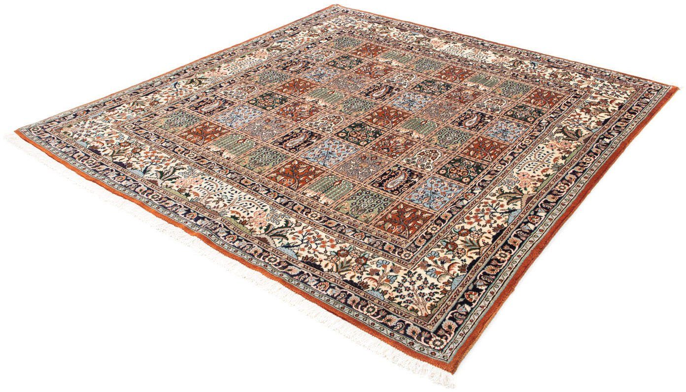 Orientteppich Perser - Classic quadratisch - 195 x 189 cm - mehrfarbig, morgenland, quadratisch, Höhe: 10 mm, Wohnzimmer, Handgeknüpft, Einzelstück mit Zertifikat