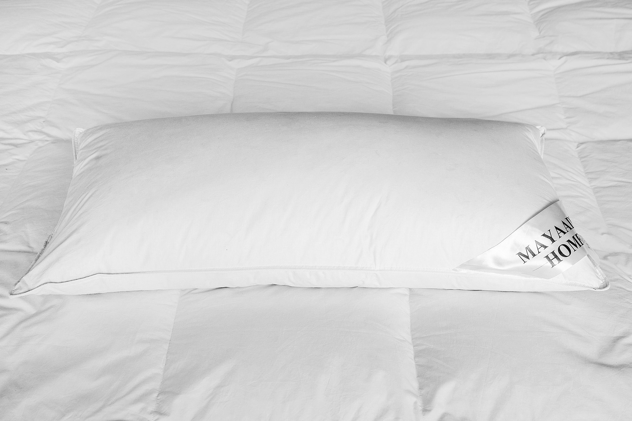 Mayaadi Home Kopfkissen HS3 Kopfkissen 40x80 cm 1000 Gramm Daunenkissen Kis günstig online kaufen