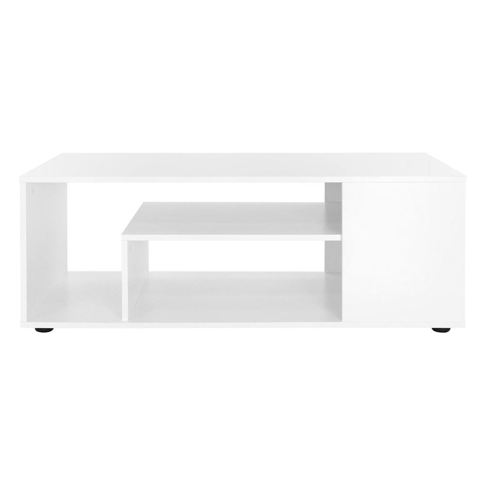 ML-DESIGN Couchtisch Geräumiger Wohnzimmertisch mit Stauraum Holz Beistelltisch, Sofatisch mit 4 Abstellflächen auf 3 Etagen, Kaffeetisch Holztisch